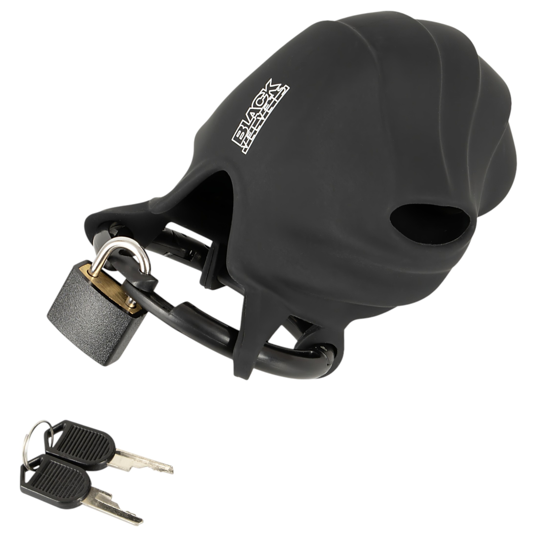 Black Velvets – pénisz- és hereketrec (fekete)