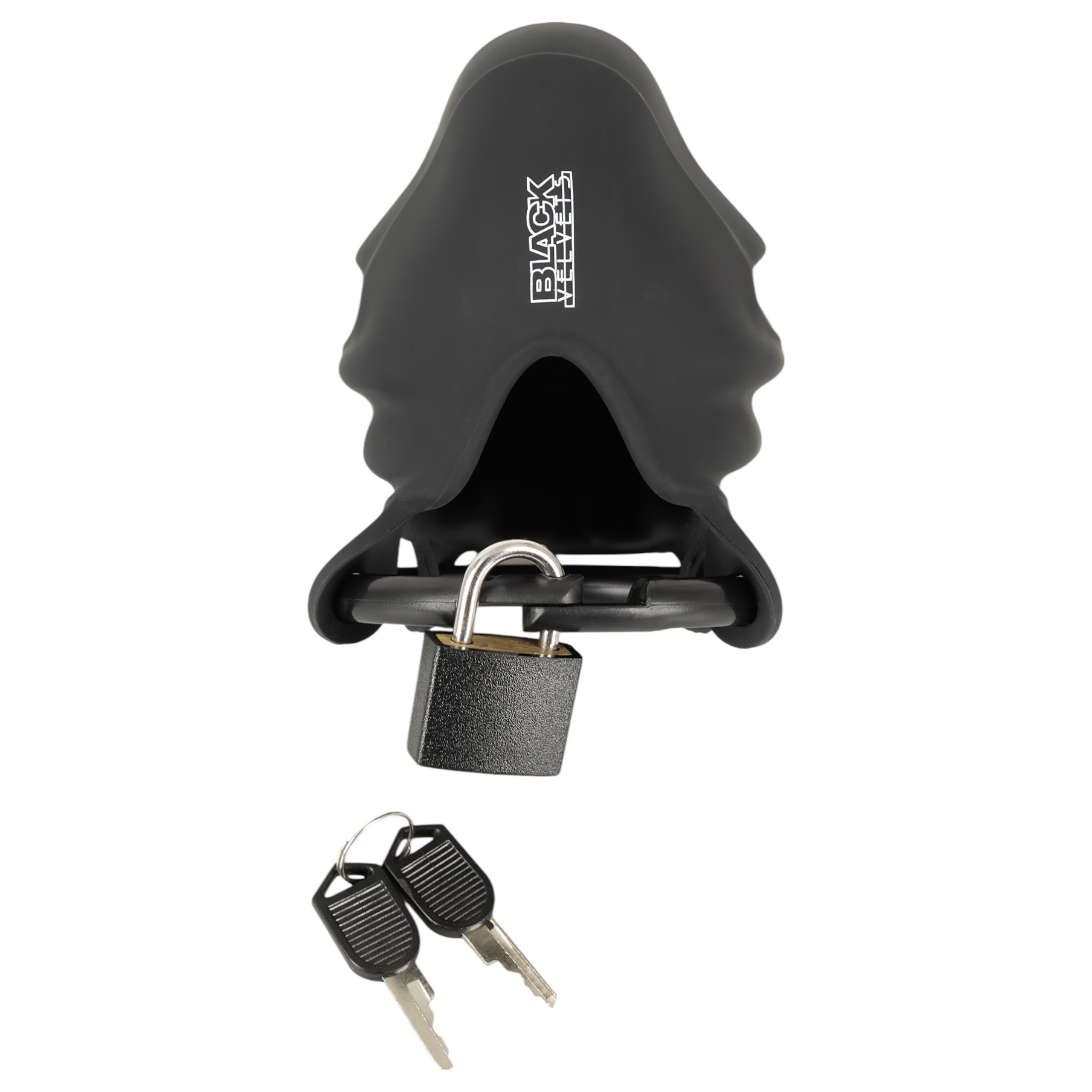 Black Velvets – pénisz- és hereketrec (fekete)