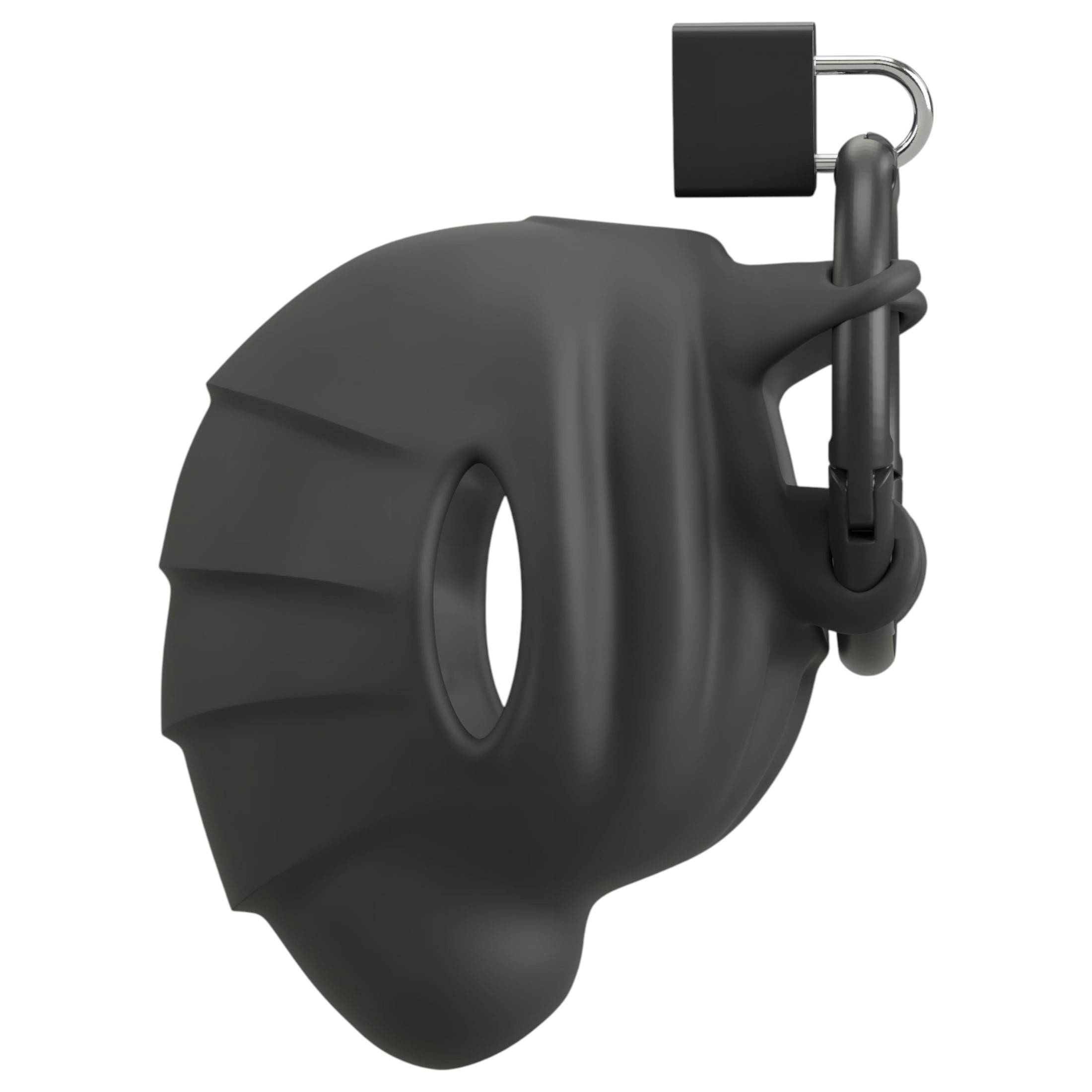 Black Velvets – pénisz- és hereketrec (fekete)