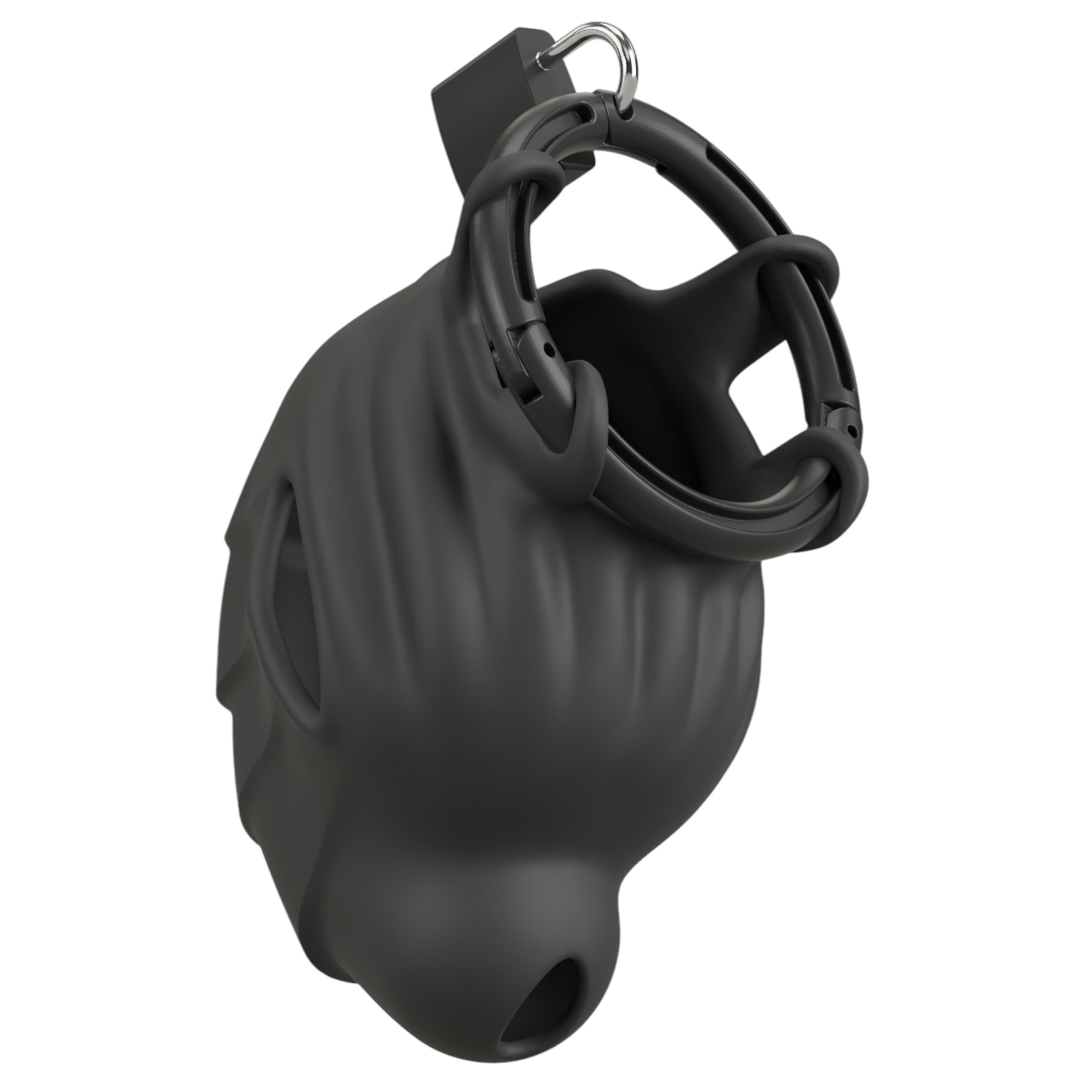 Black Velvets – pénisz- és hereketrec (fekete)