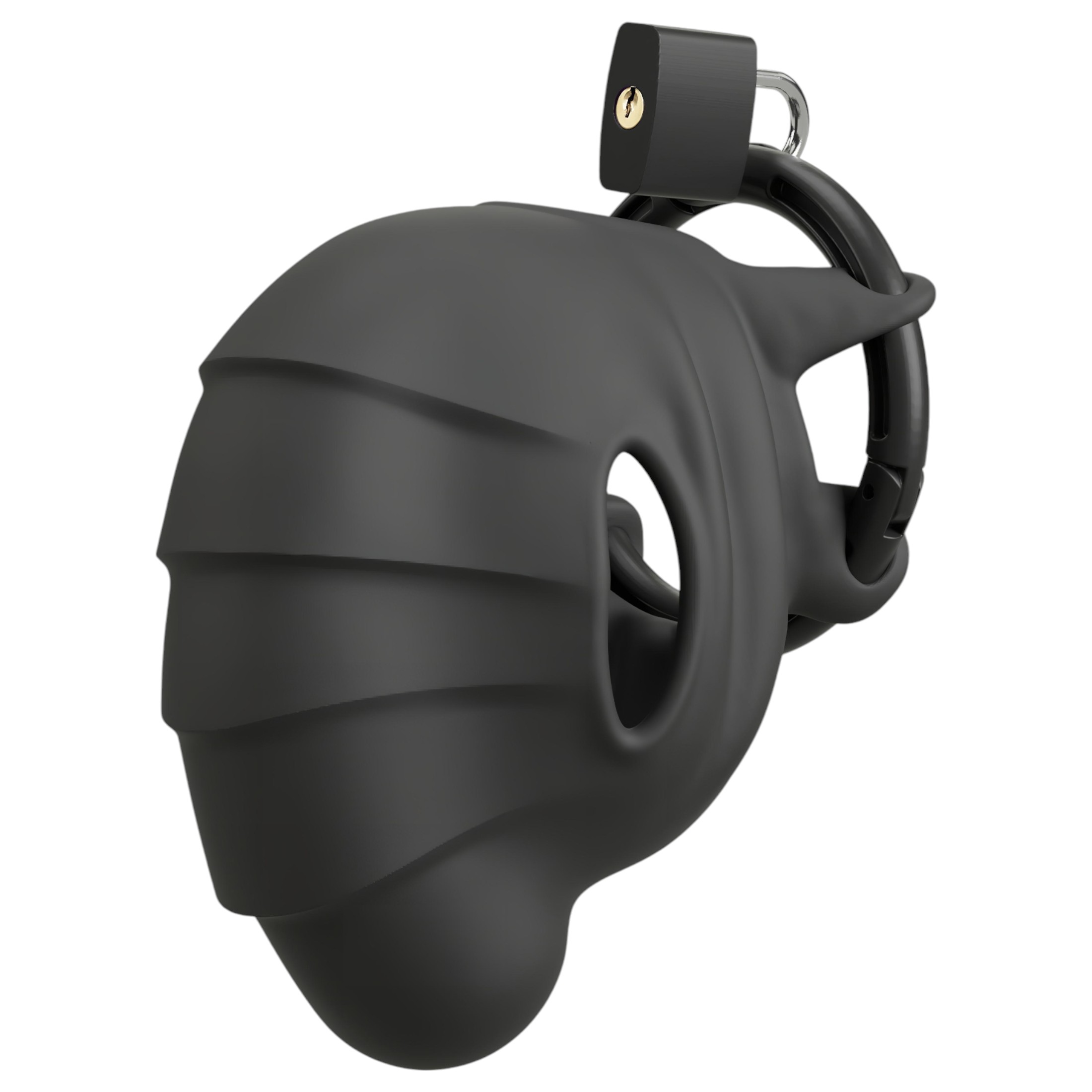 Black Velvets – pénisz- és hereketrec (fekete)