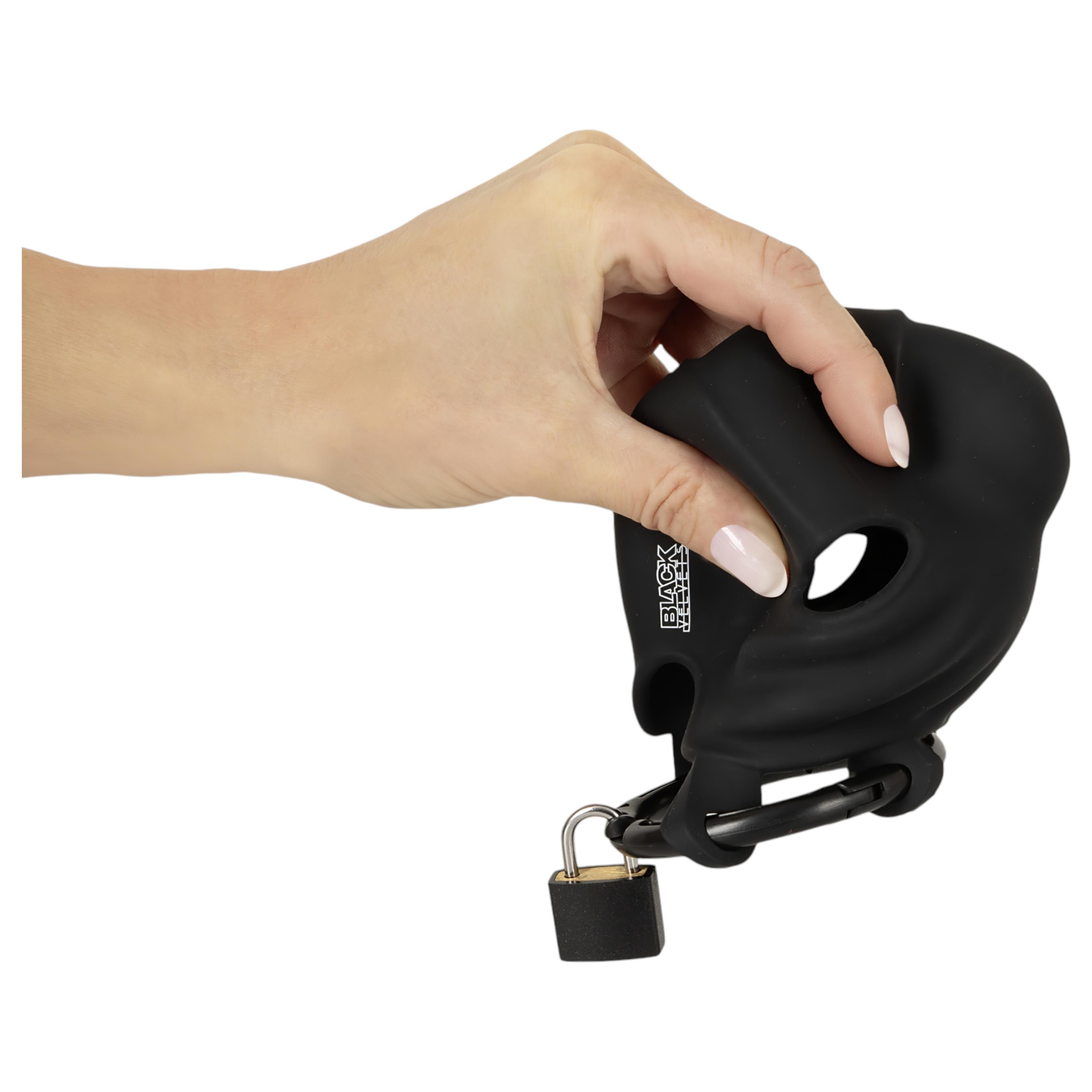 Black Velvets – pénisz- és hereketrec (fekete)