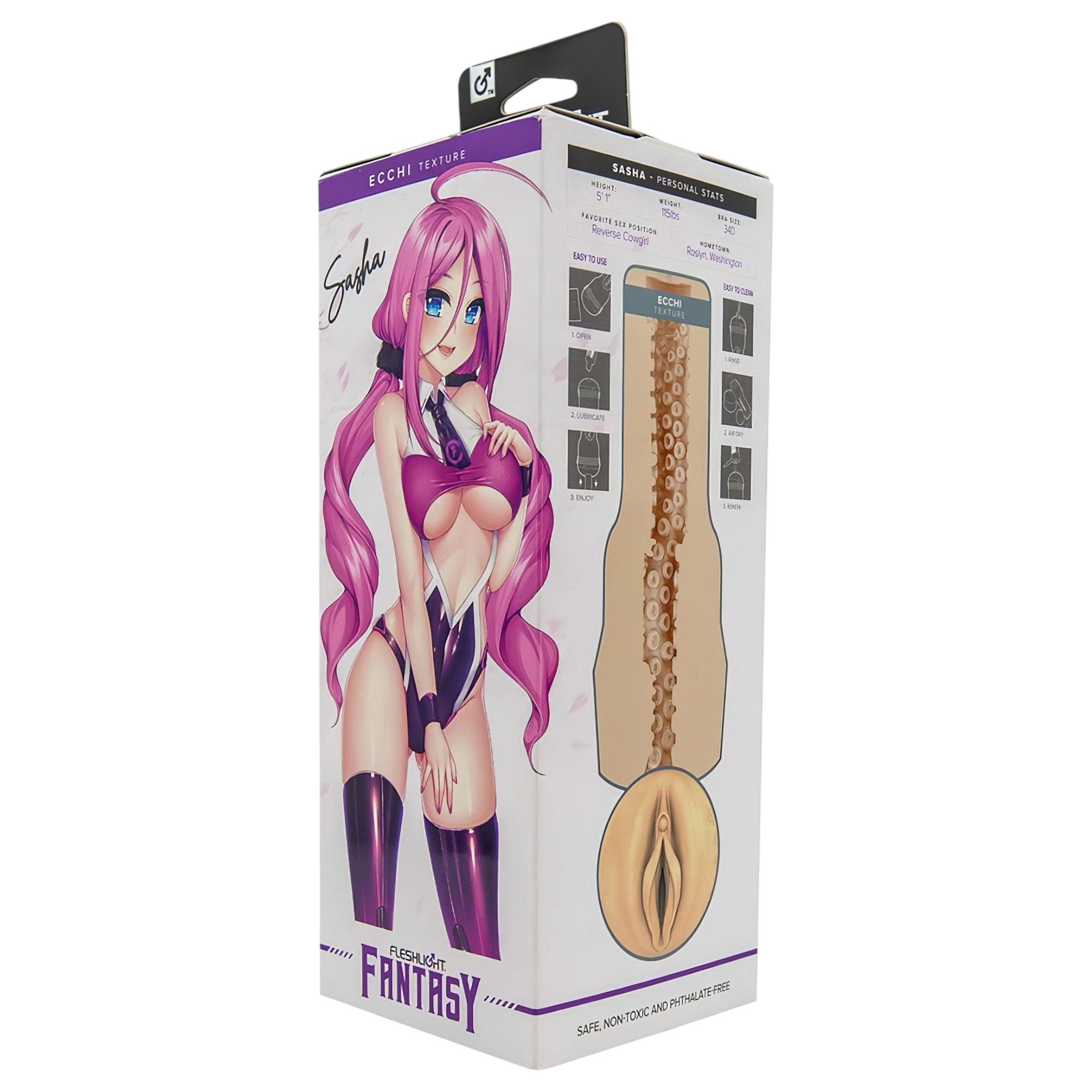 Fleshlight – Fantasy Sasha Nakamoto Ecchi vagina (natúr)