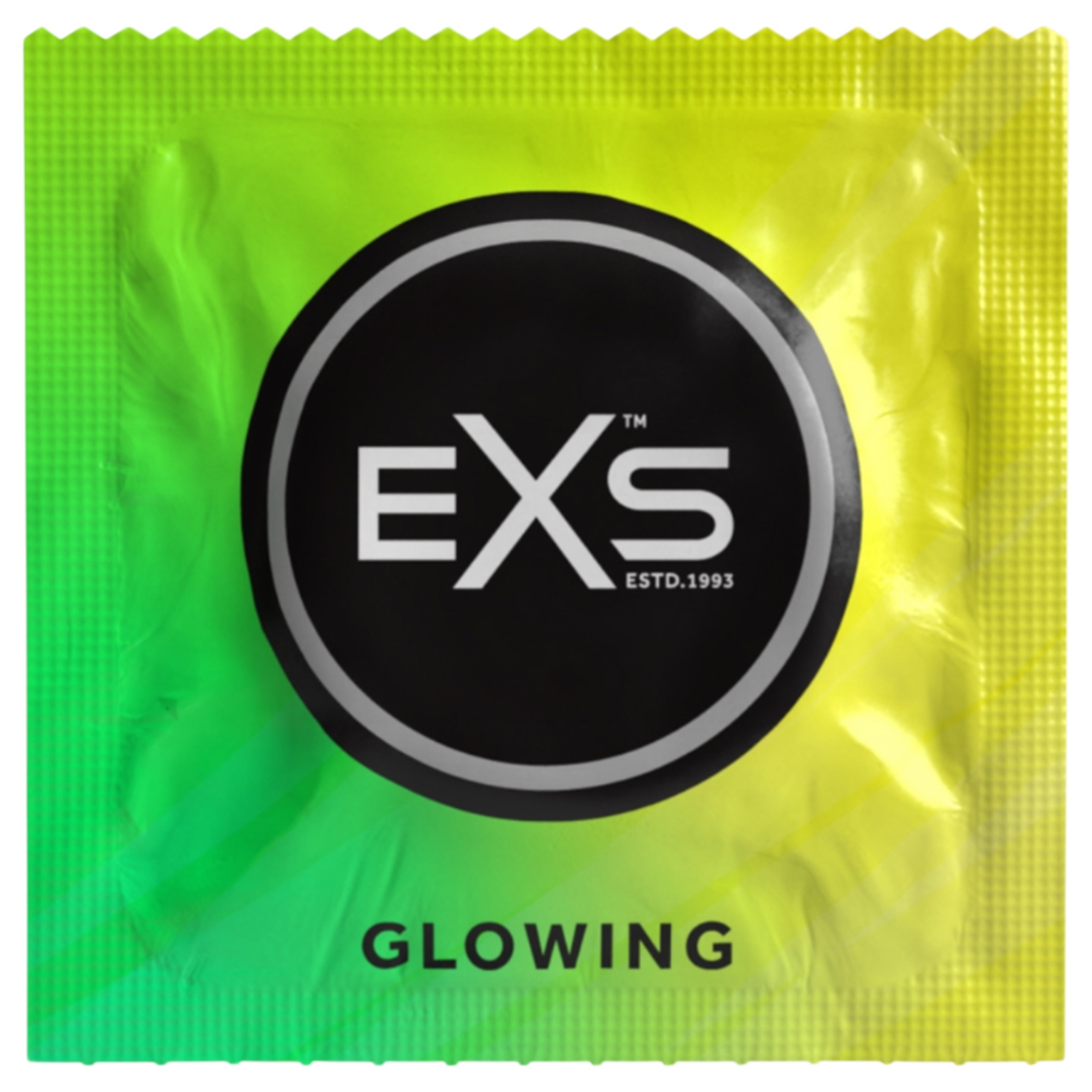 EXS Glow – világító óvszer (3db)