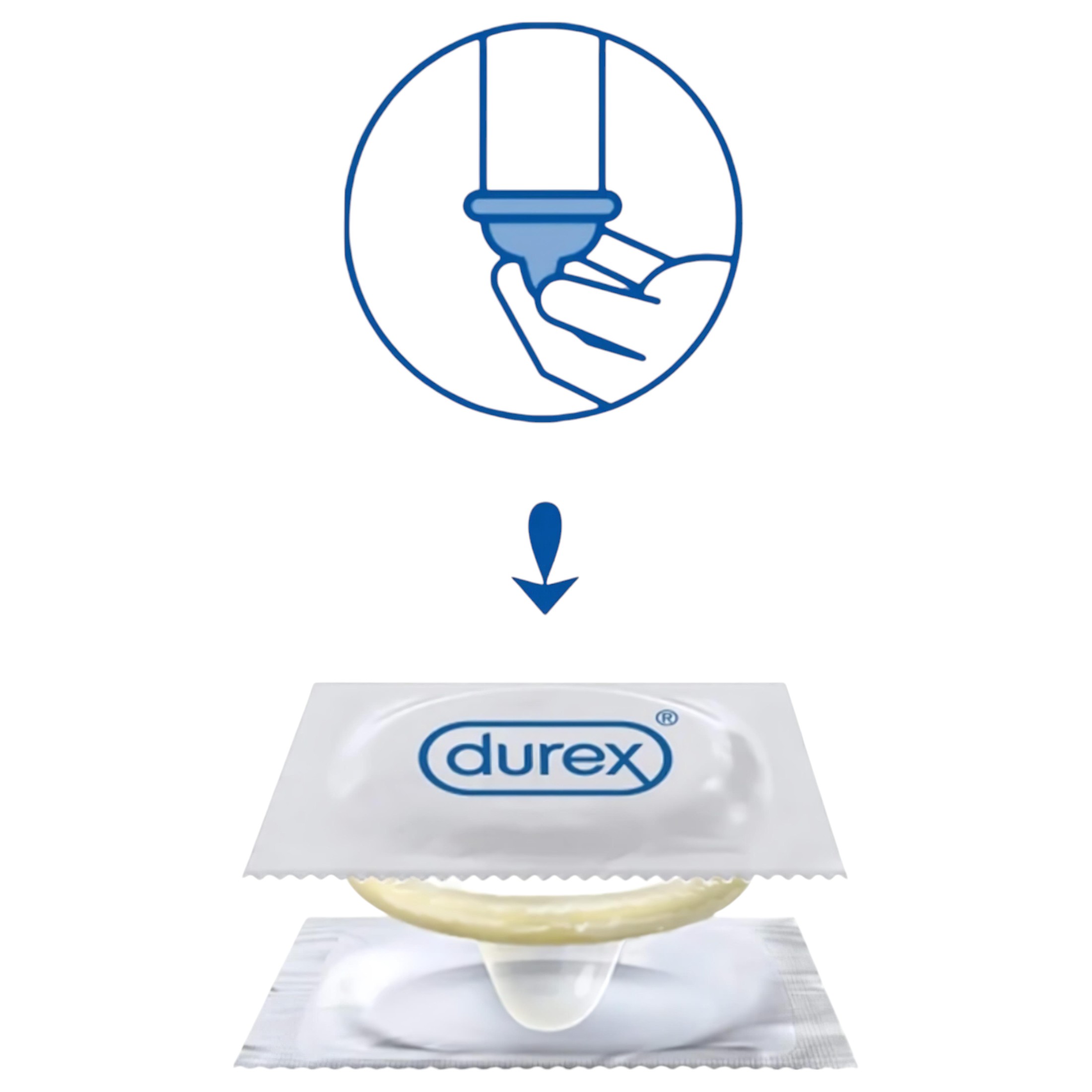 Durex Invisible Slim – vékony óvszer (10db)