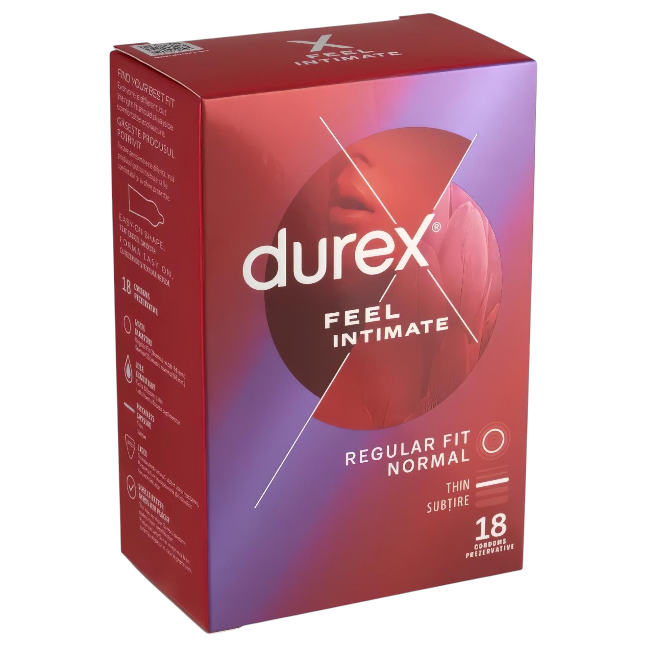 Durex Feel Intimate – vékonyfalú óvszer (18db)