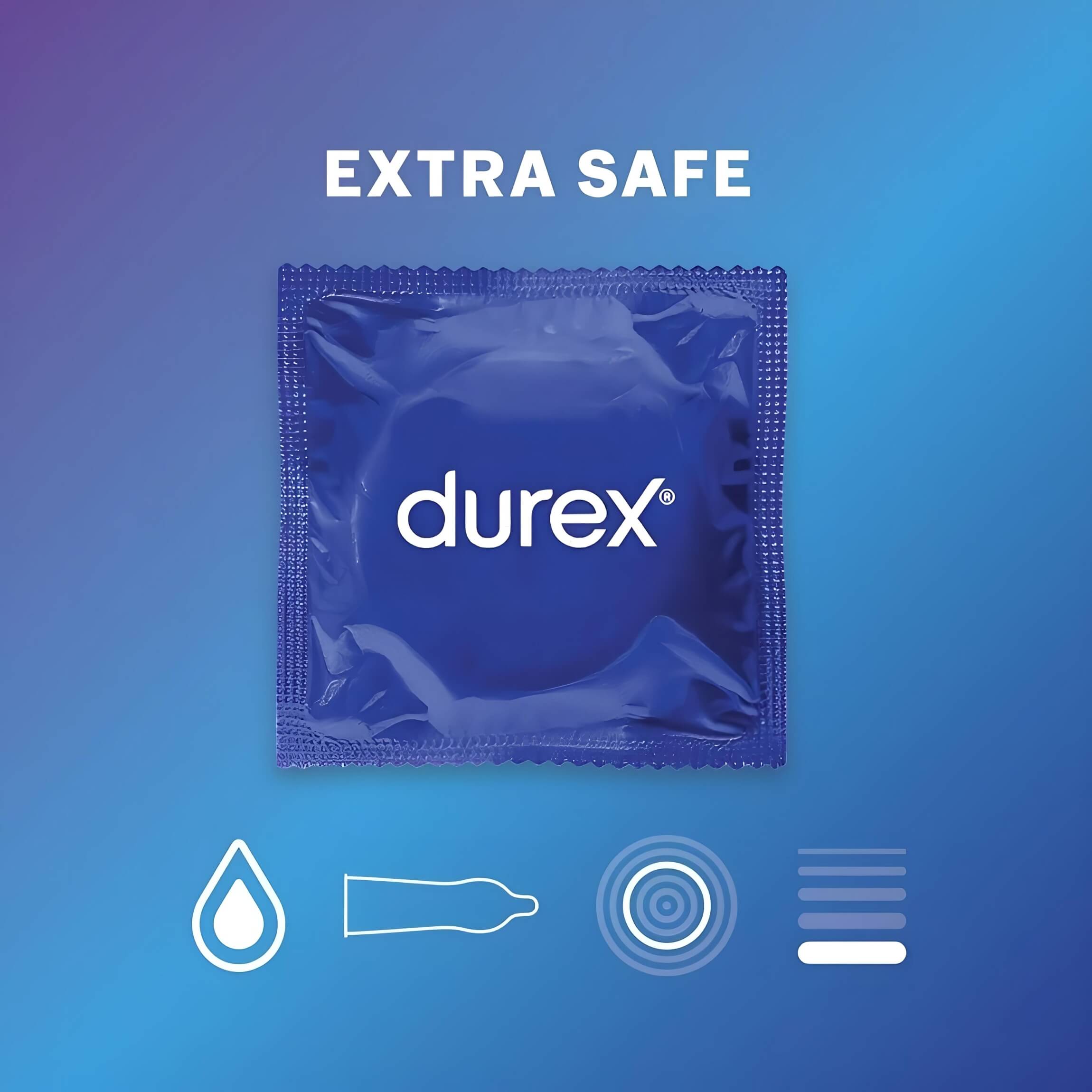 Durex Extra Safe – biztonságos óvszer (18db)