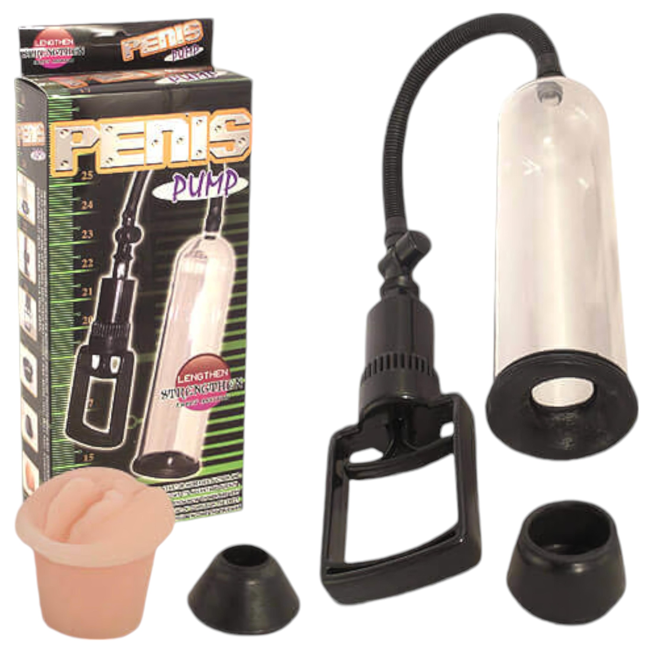 Lonely Penis Pump – péniszpumpa szett (3 részes)