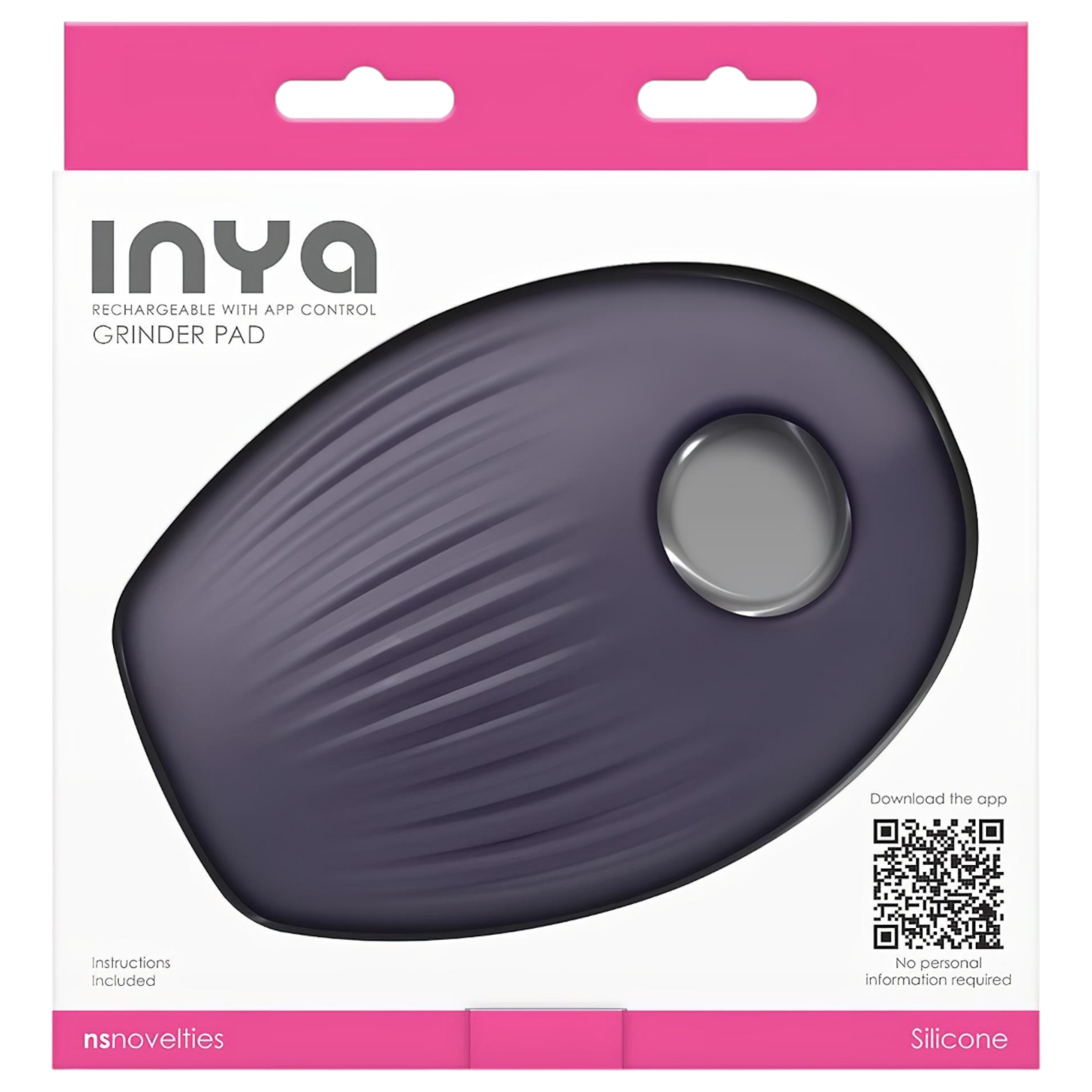Inya Grinder Pad – okos, párnavibrátor (lila)