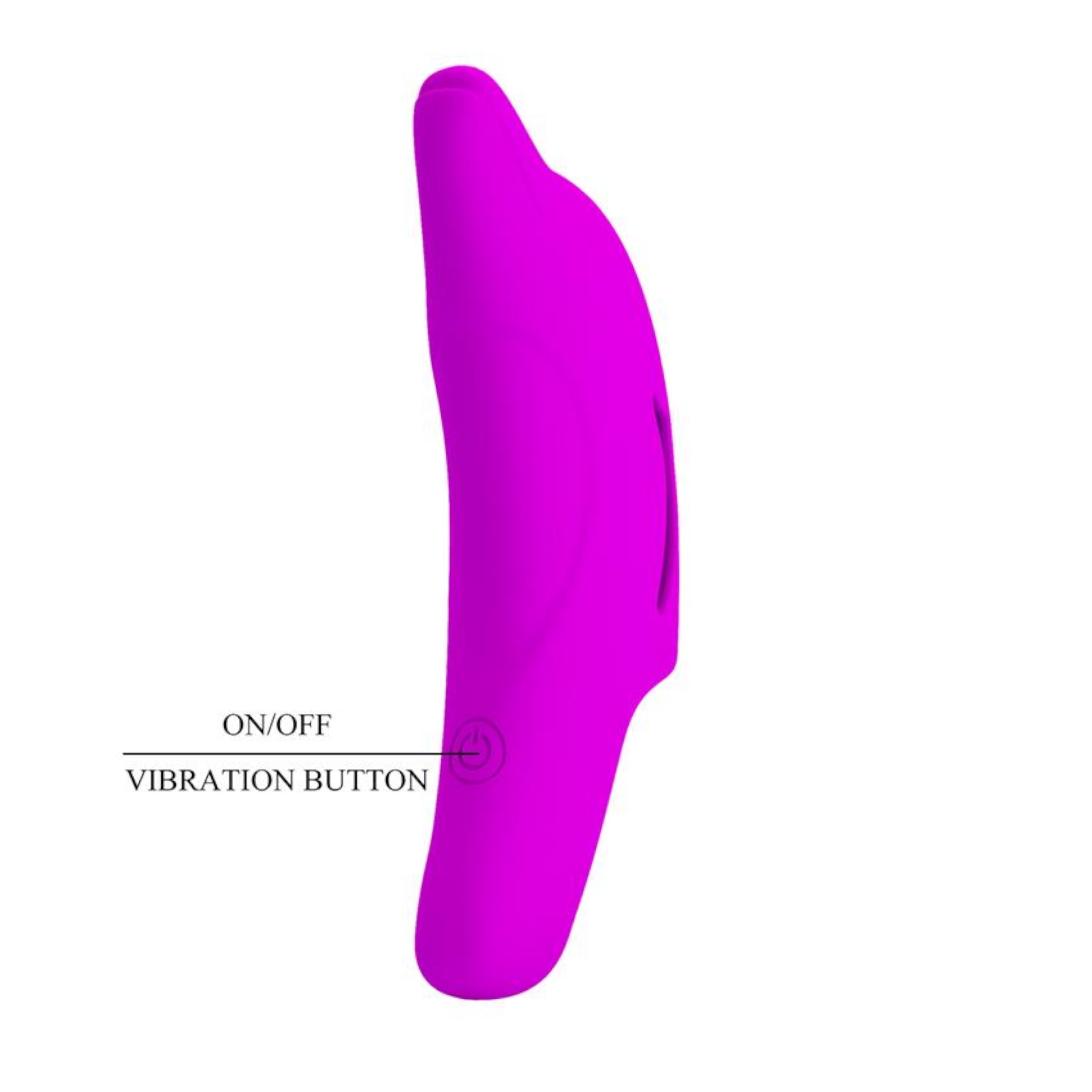 Pretty Love Delphini – delfines ujjvibrátor (lila)