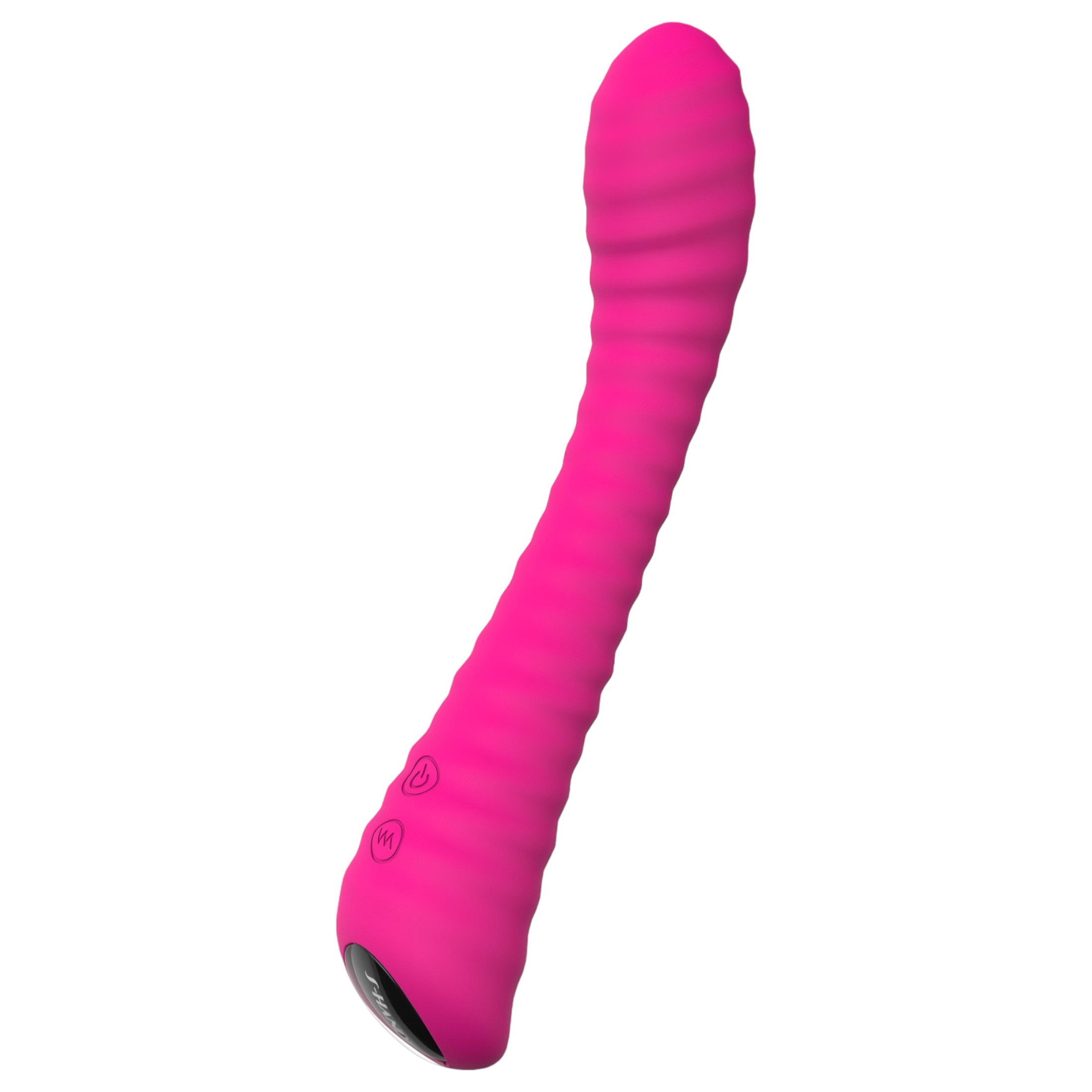Sex HD Sunshine – akkus, barázdált G-pont vibrátor (pink)