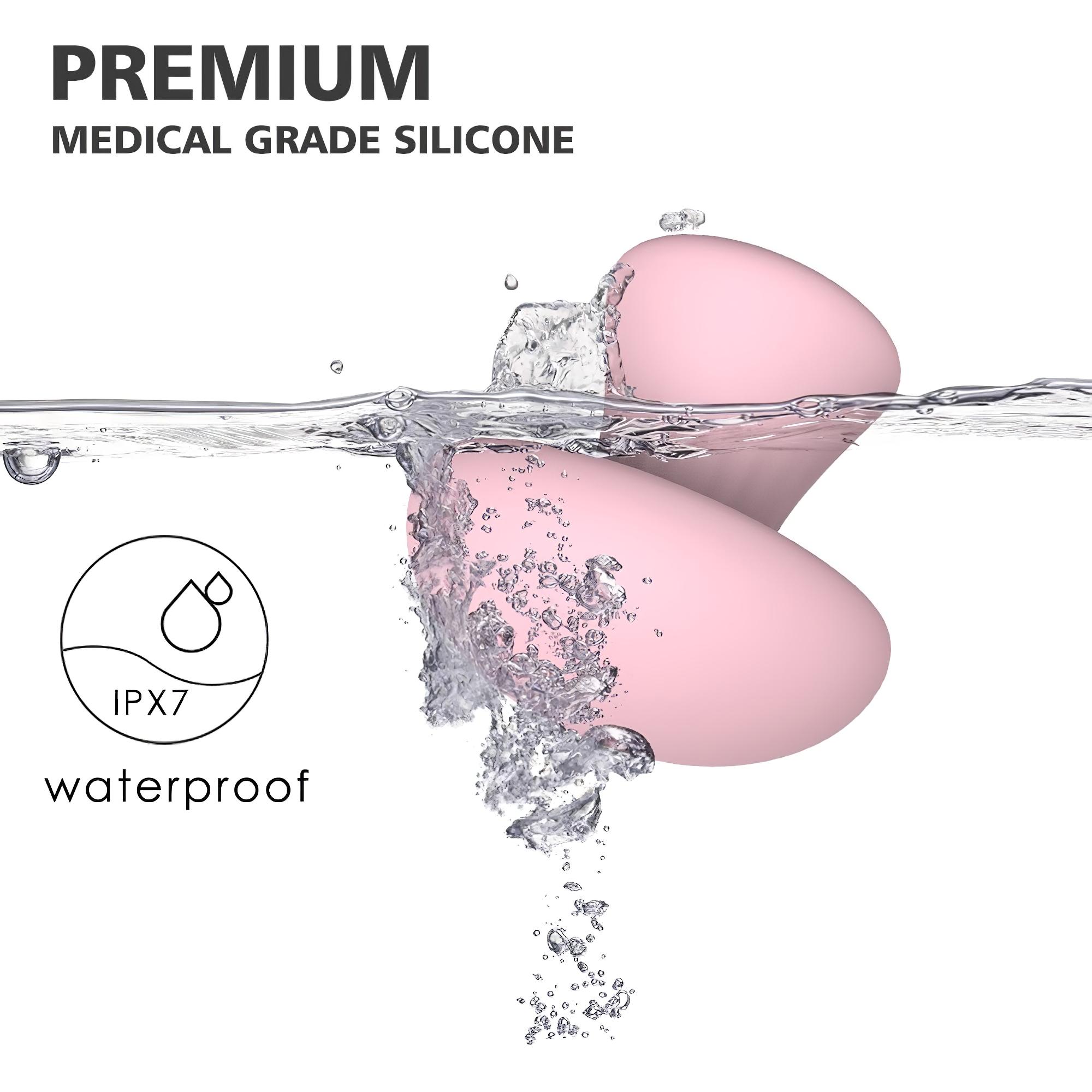Magic Mushroom – akkus arcmasszírozó (pink)