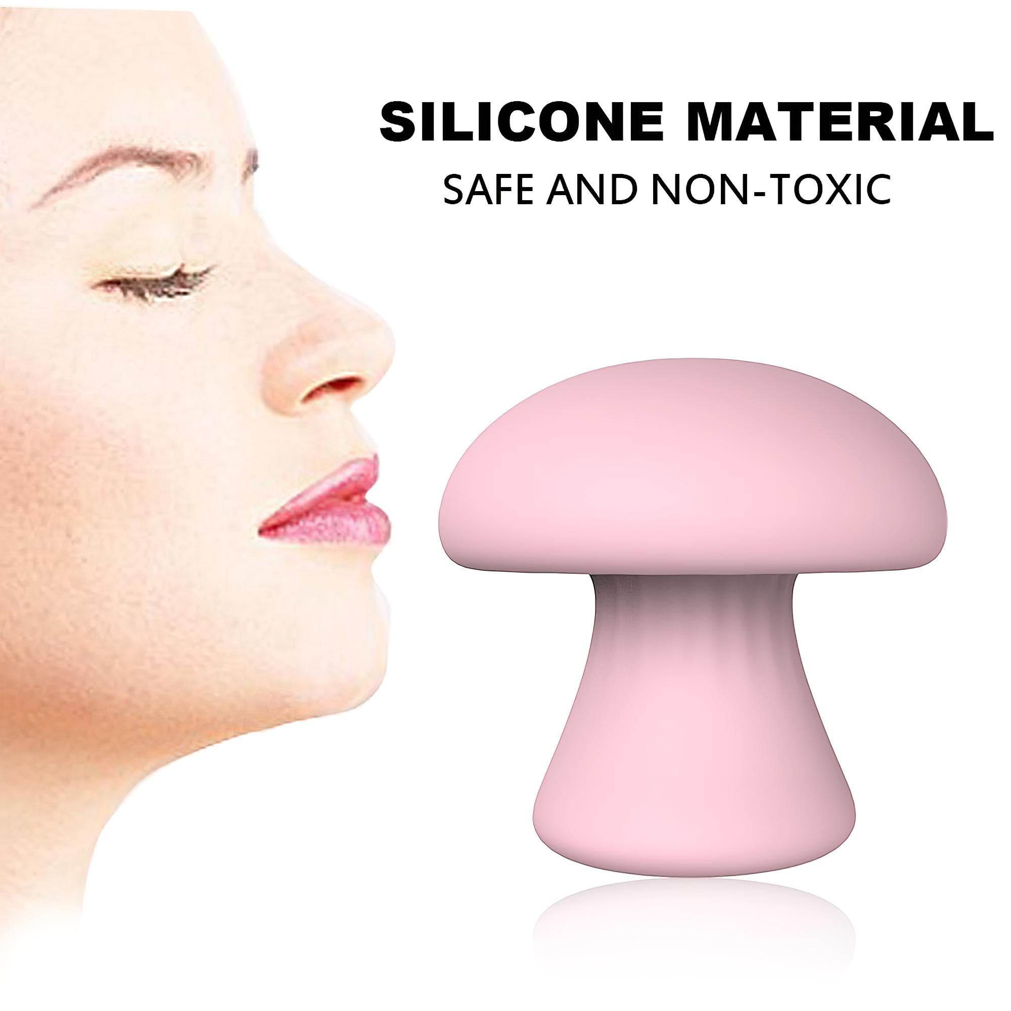 Magic Mushroom – akkus arcmasszírozó (pink)