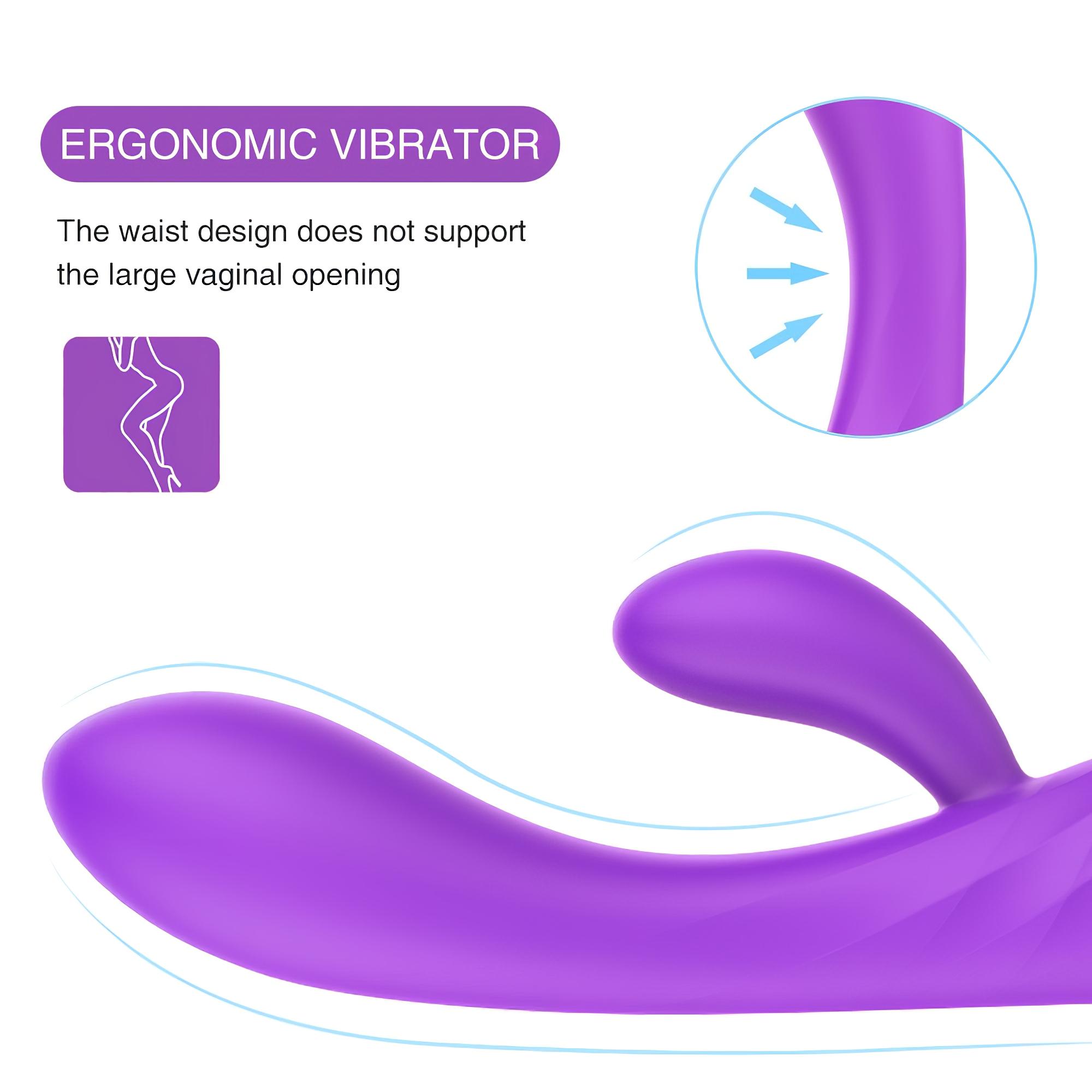 Sex HD Muses – akkus, vízálló vibrátor (lila)