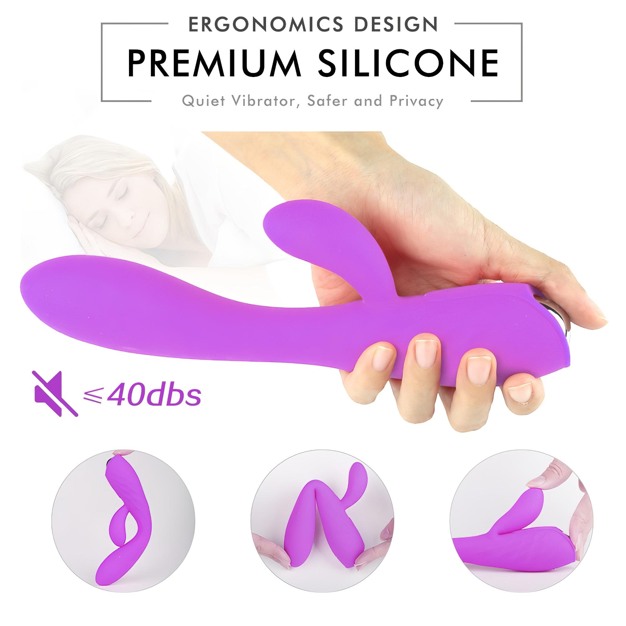 Sex HD Muses – akkus, vízálló vibrátor (lila)