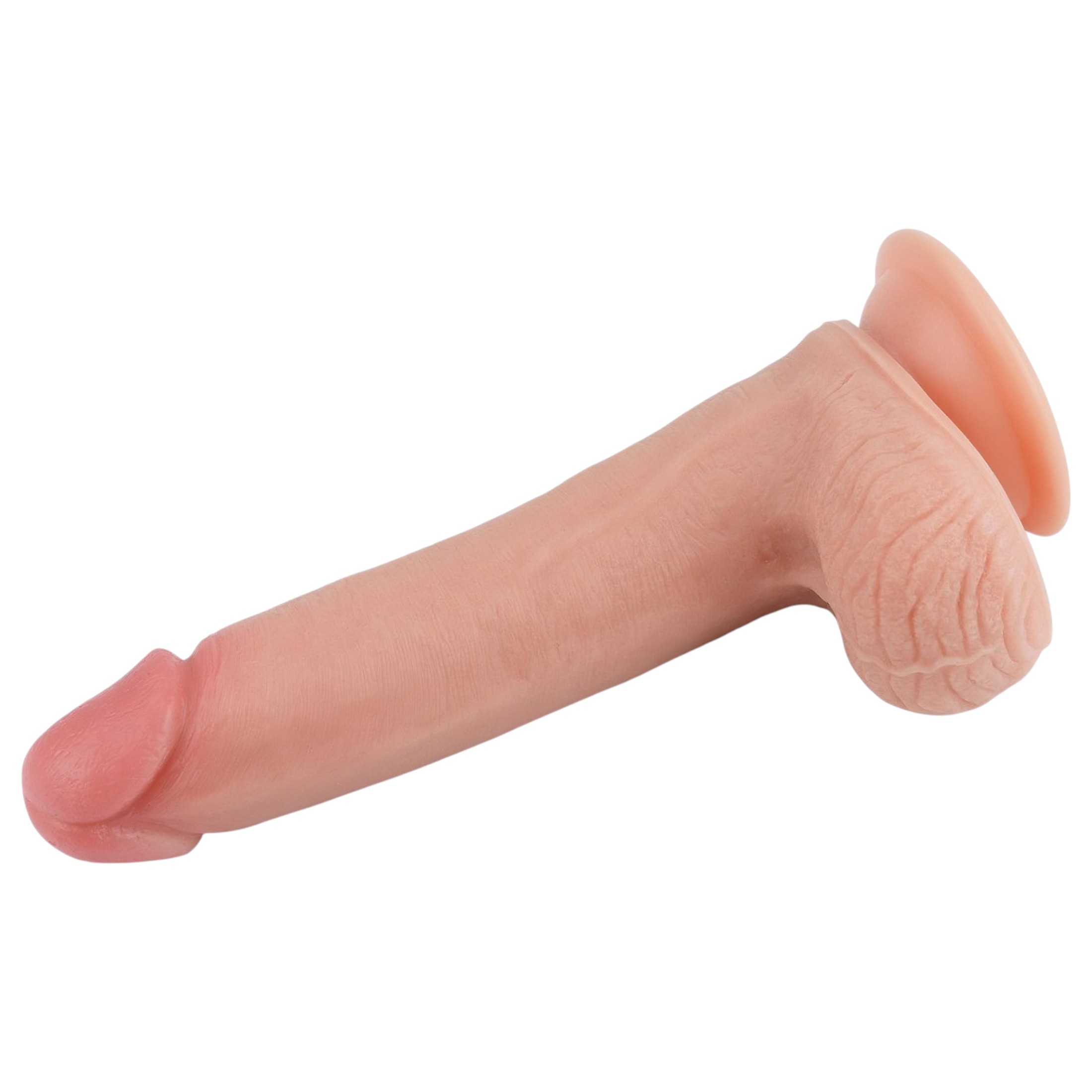 Lovetoy Nature Cock – kétrétegű élethű dildó – 20cm (natúr)