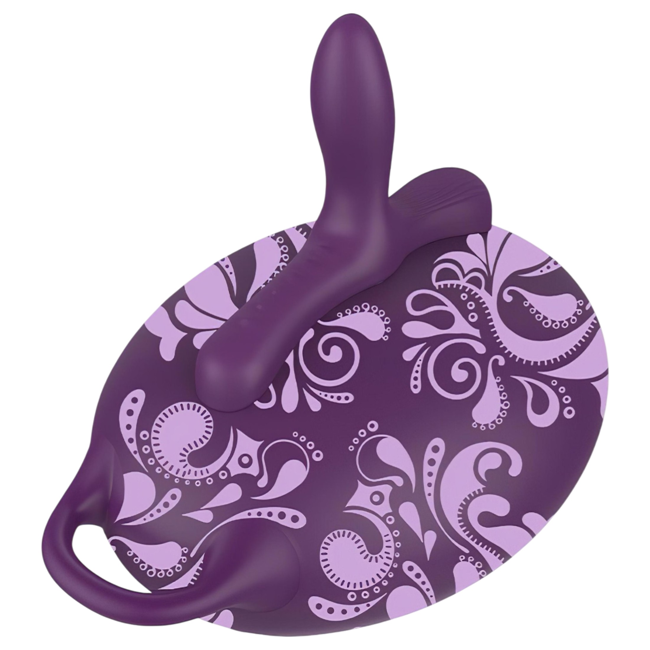 Bouncy Bliss Classic – felfújható párna vibrátor (lila)