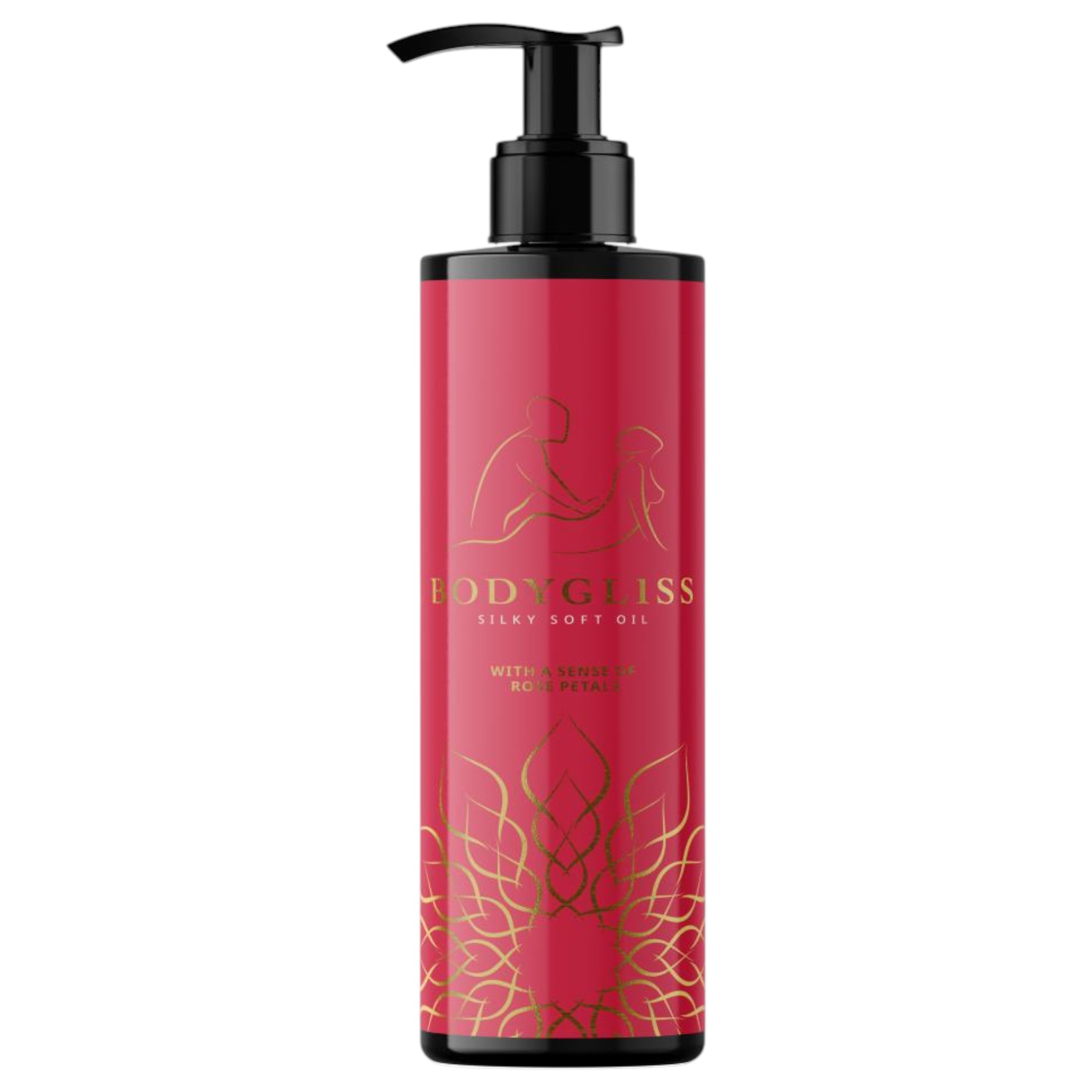 BodyGliss – masszázsolaj és síkosító – rózsa (150ml)