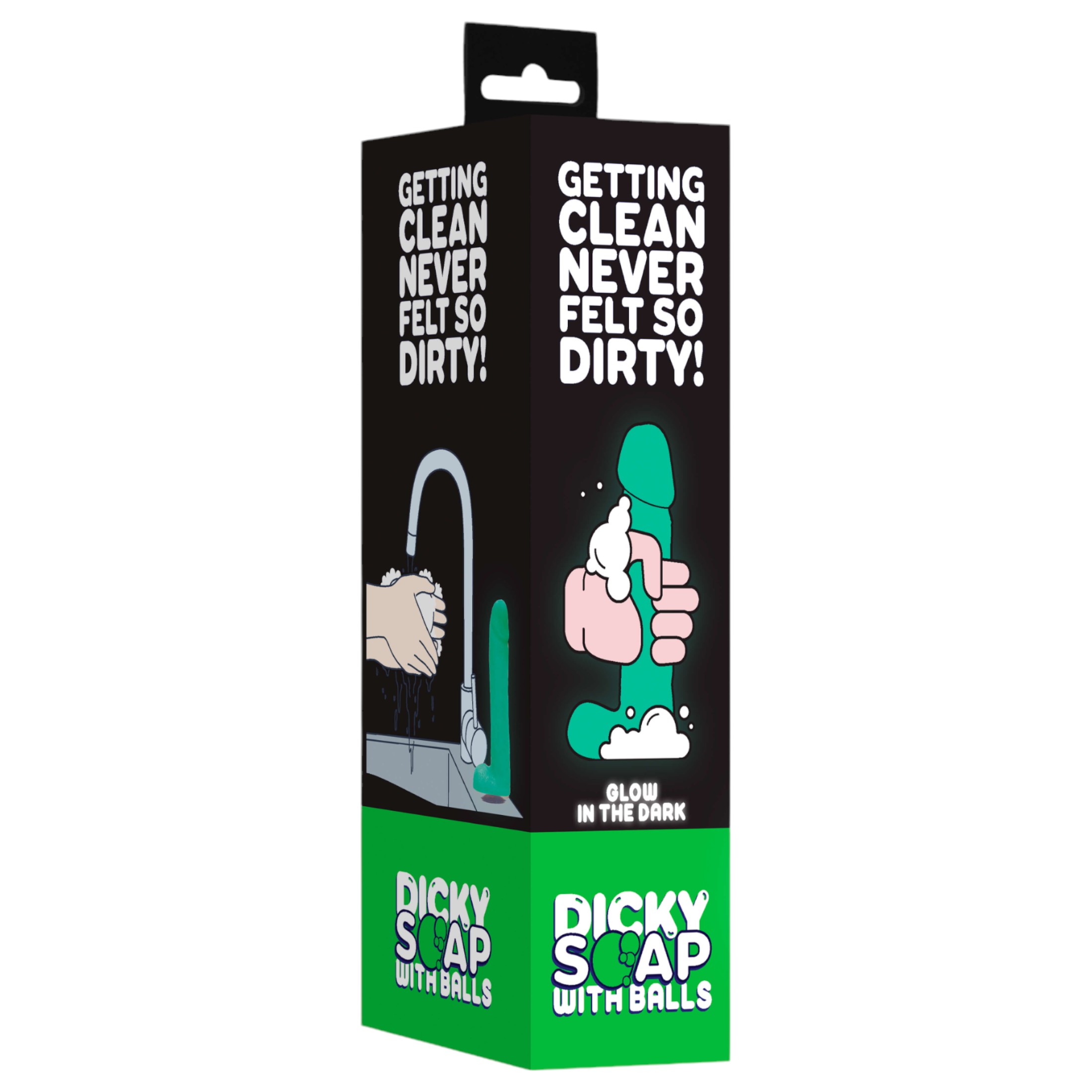 Dicky – világító szappan pénisz herékkel (265g)