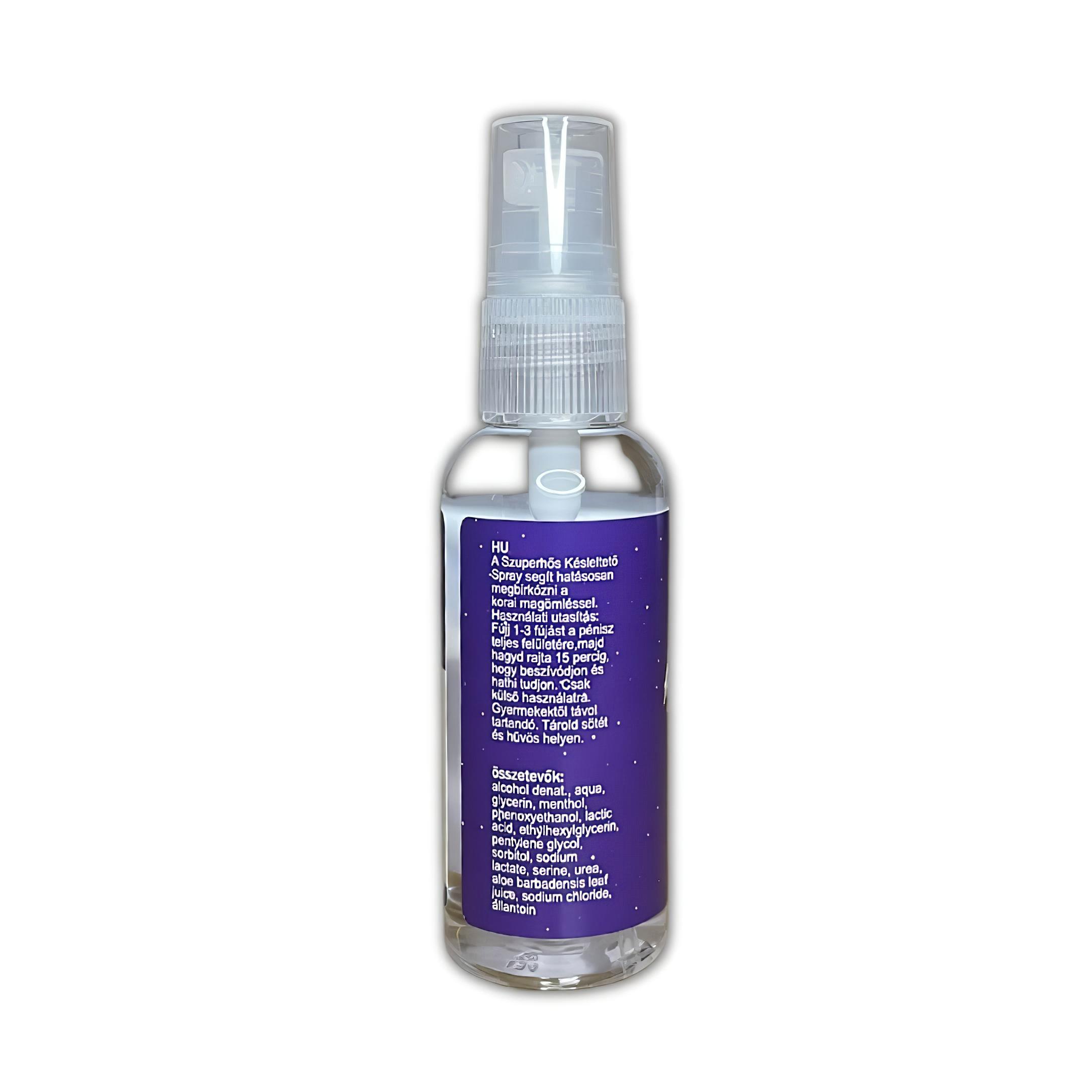 Szuperhős – késleltető spray (50ml)