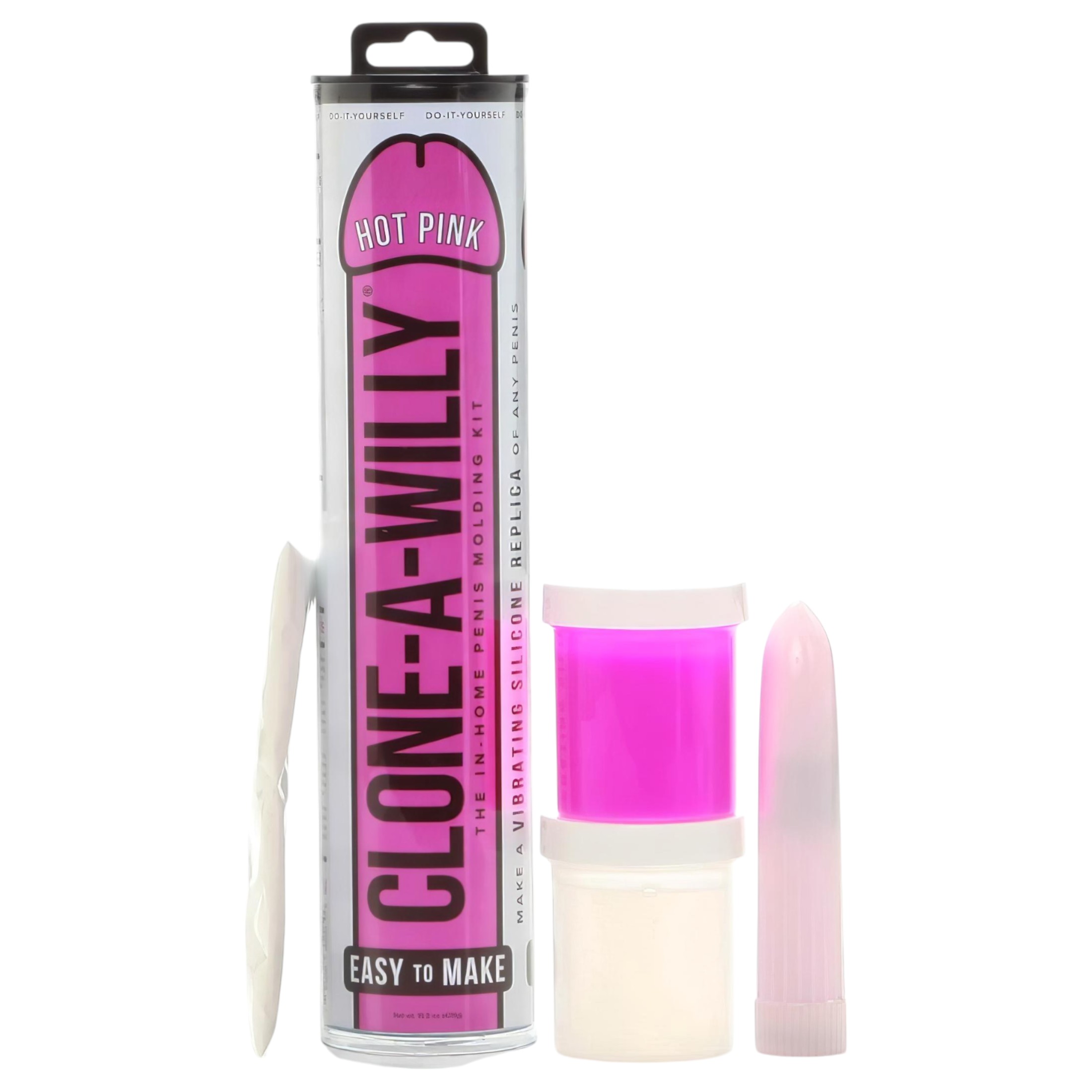 Clone-a-Willy – péniszmásoló szett vibrátorral (pink)
