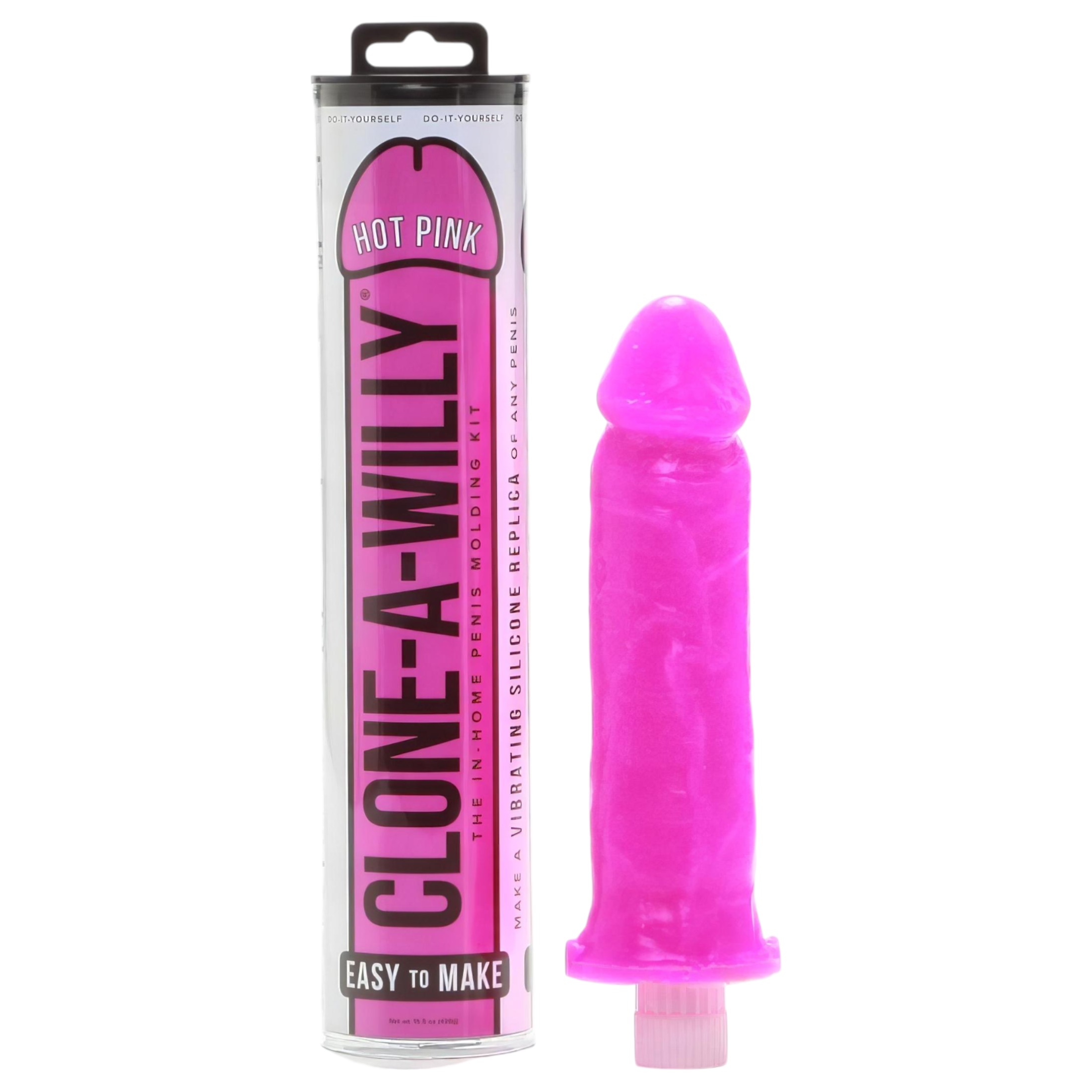 Clone-a-Willy – péniszmásoló szett vibrátorral (pink)