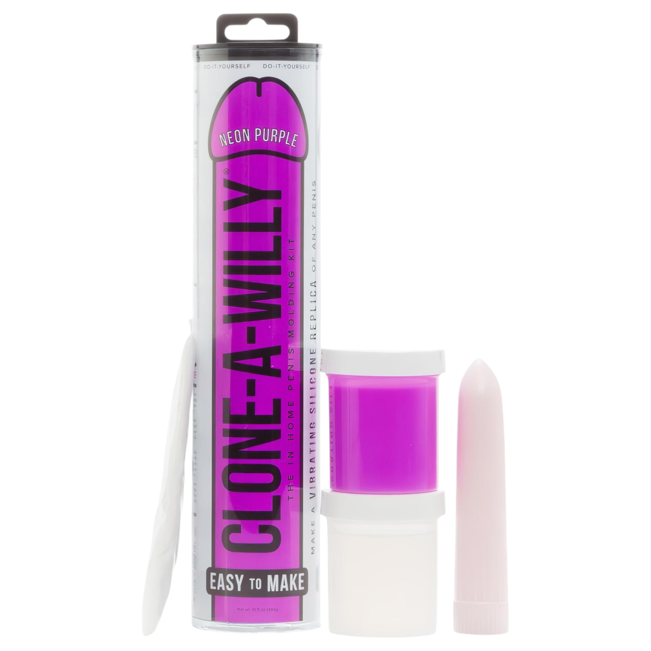 Clone-a-Willy – péniszmásoló szett vibrátorral (lila)