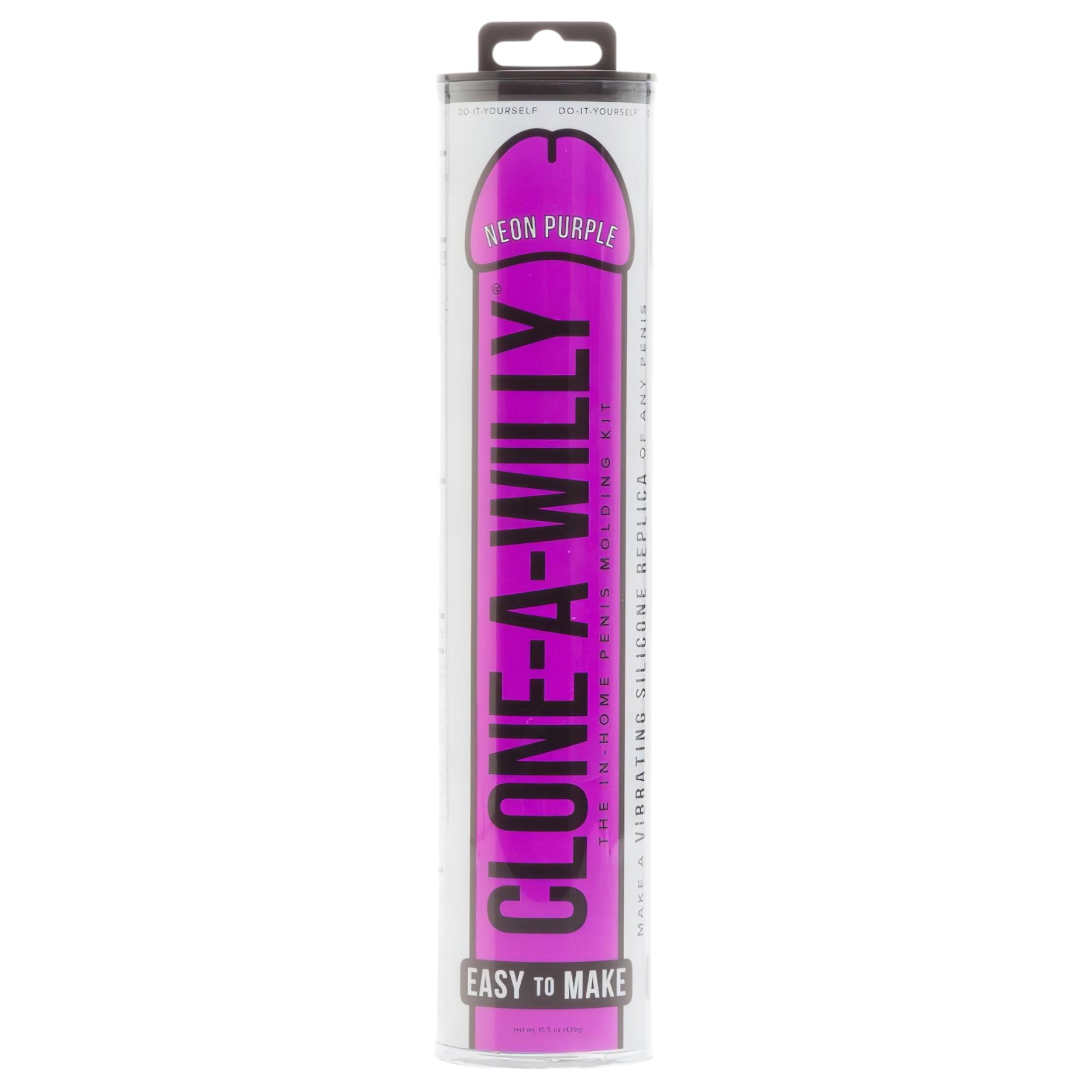 Clone-a-Willy – péniszmásoló szett vibrátorral (lila)