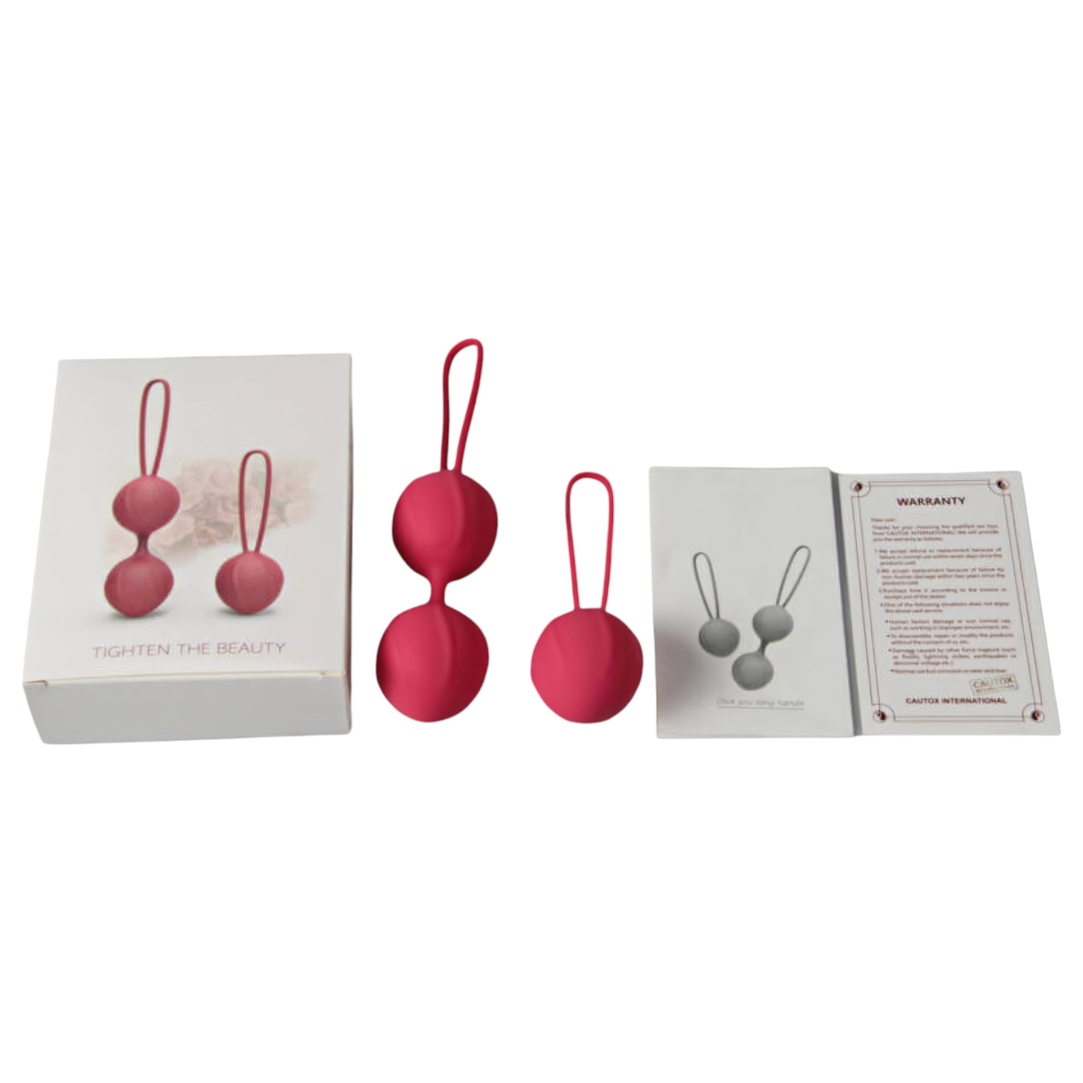 Cotoxo Cherry – 2 részes gésagolyó szett (piros)