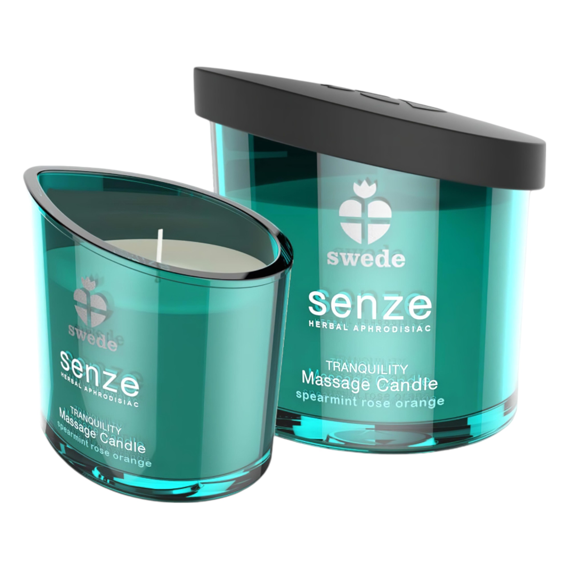 Swede Senze – masszázsgyertya – rózsa, narancs (50ml)