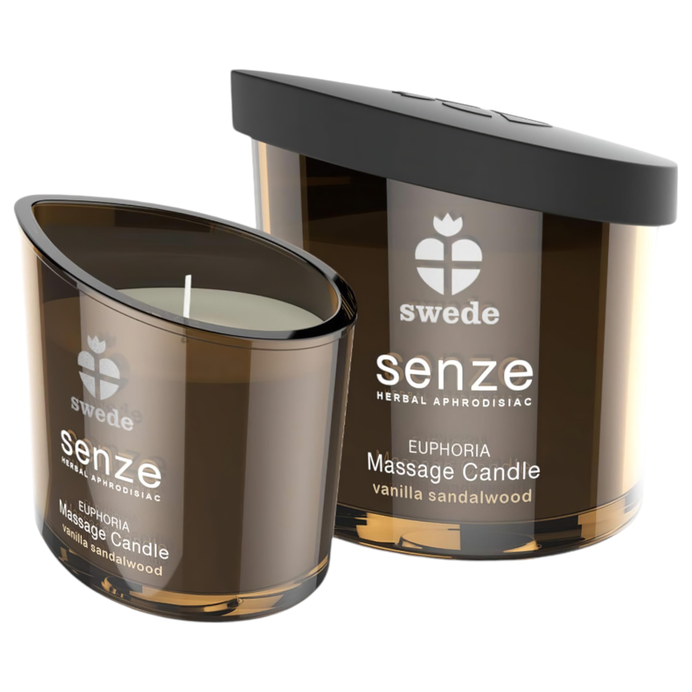 Swede Senze – masszázsgyertya – vanília, szantálfa (50ml)