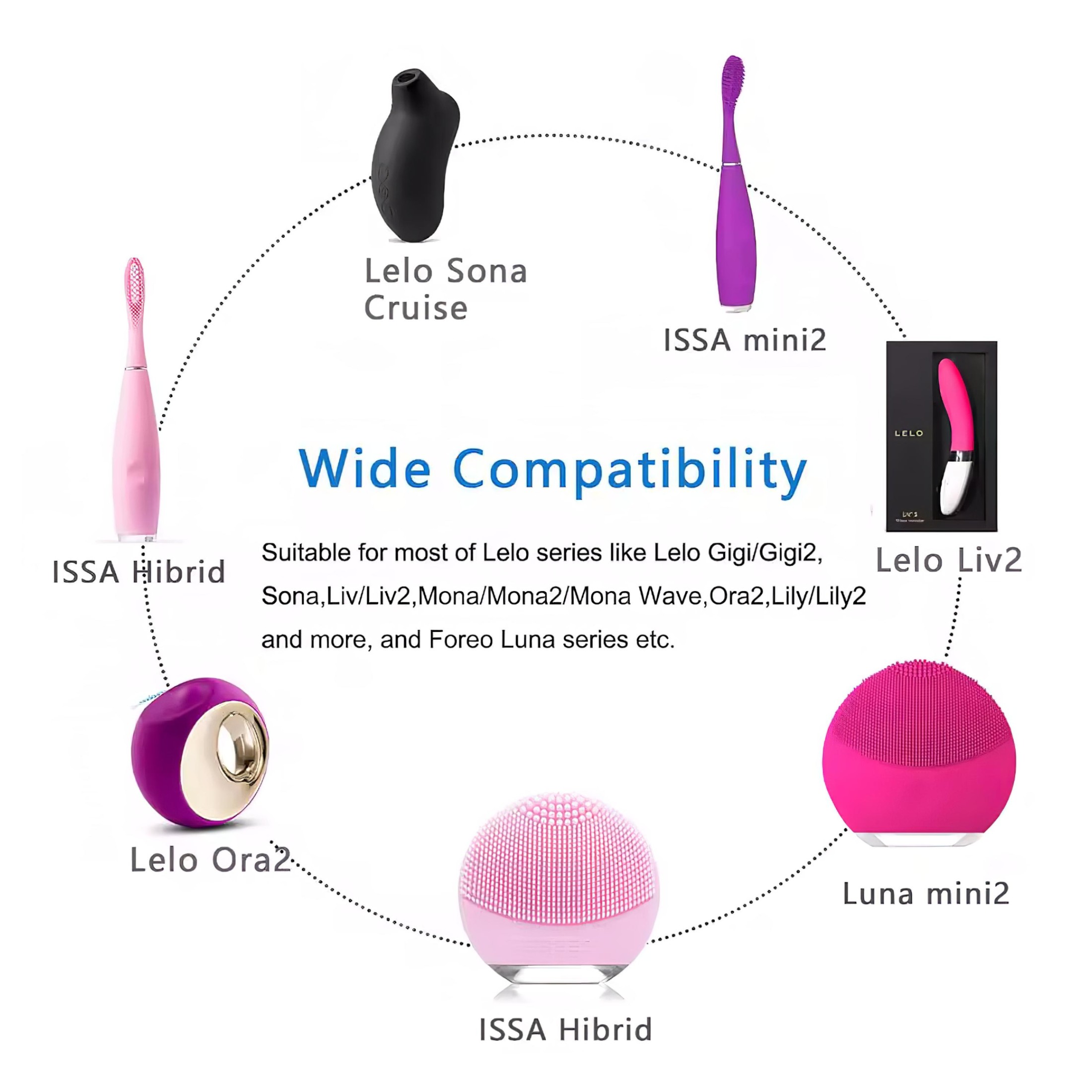 LELO Charger USB 5V – töltőkábel (fehér)
