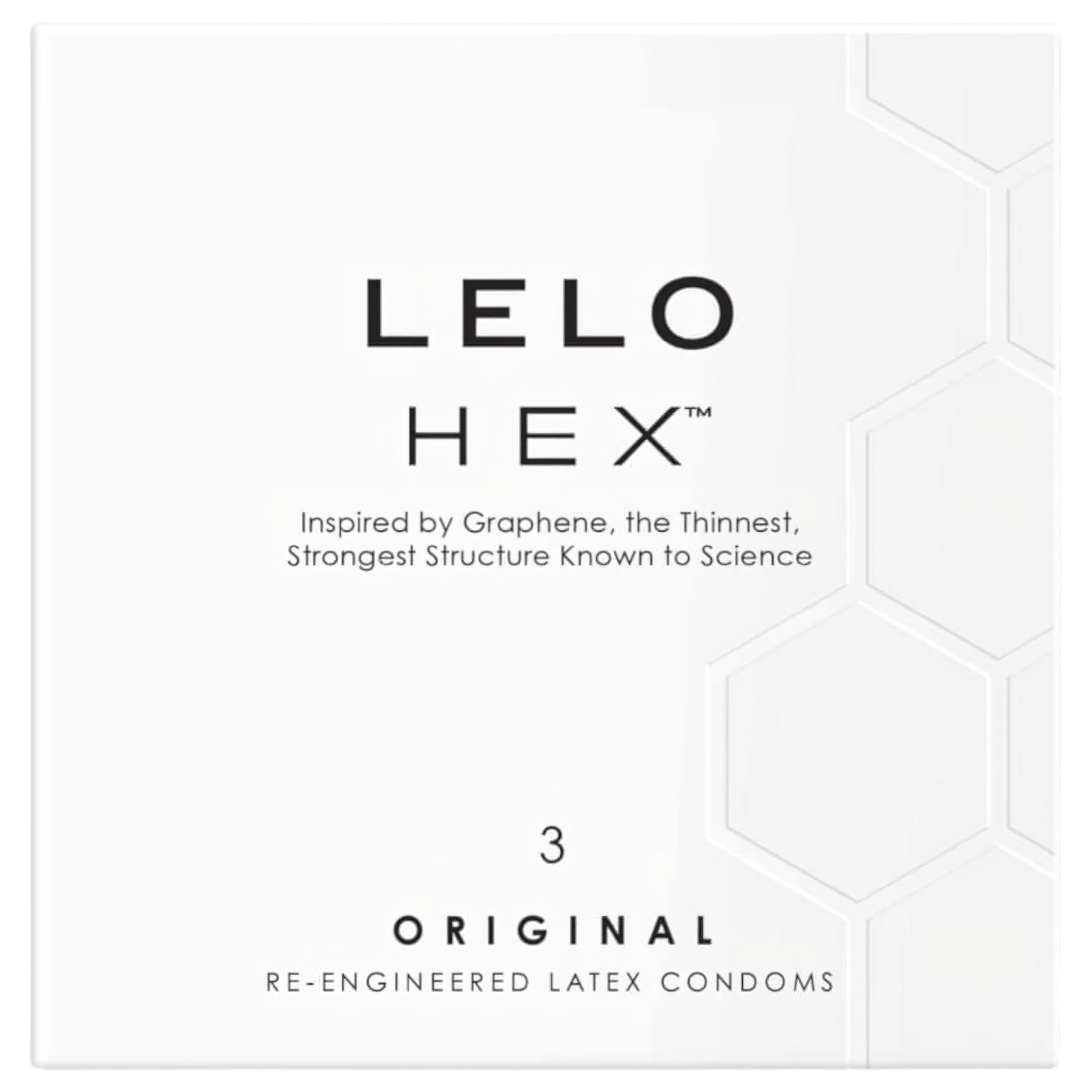 LELO Hex Original – luxus óvszer (3db)