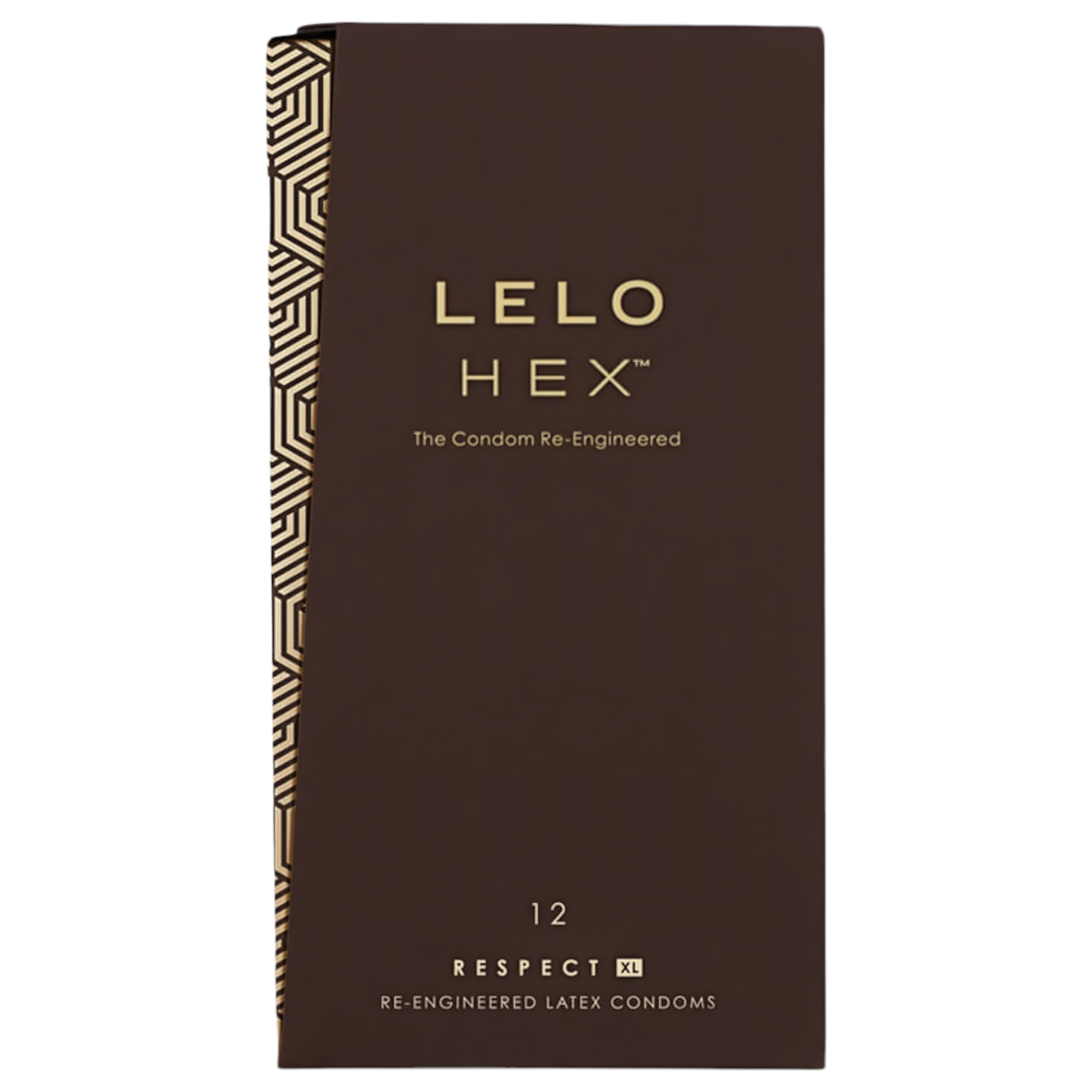 LELO Hex Respect XL – luxus óvszer (12db)