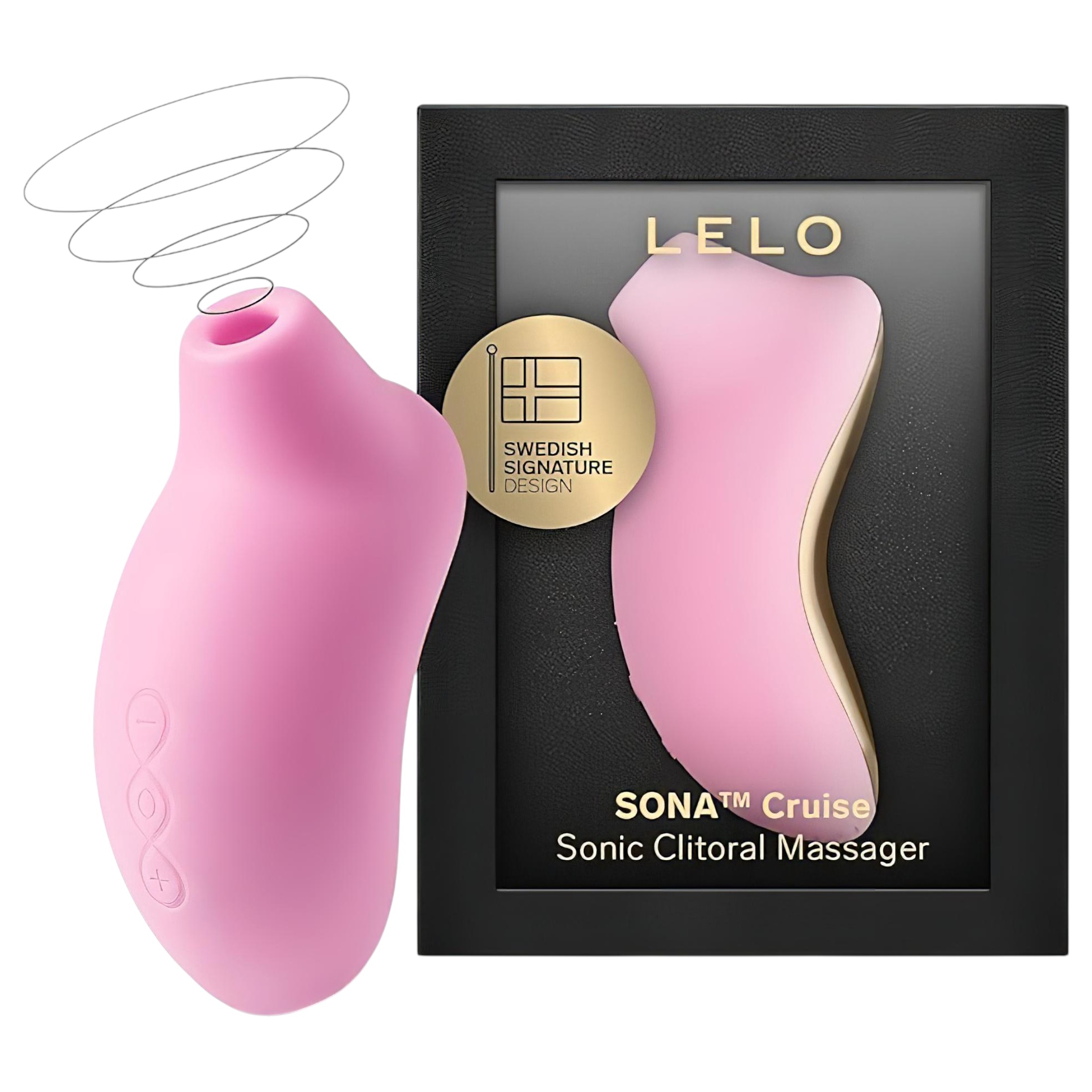 LELO Sona Cruise – hanghullámos csiklóizgató (pink)