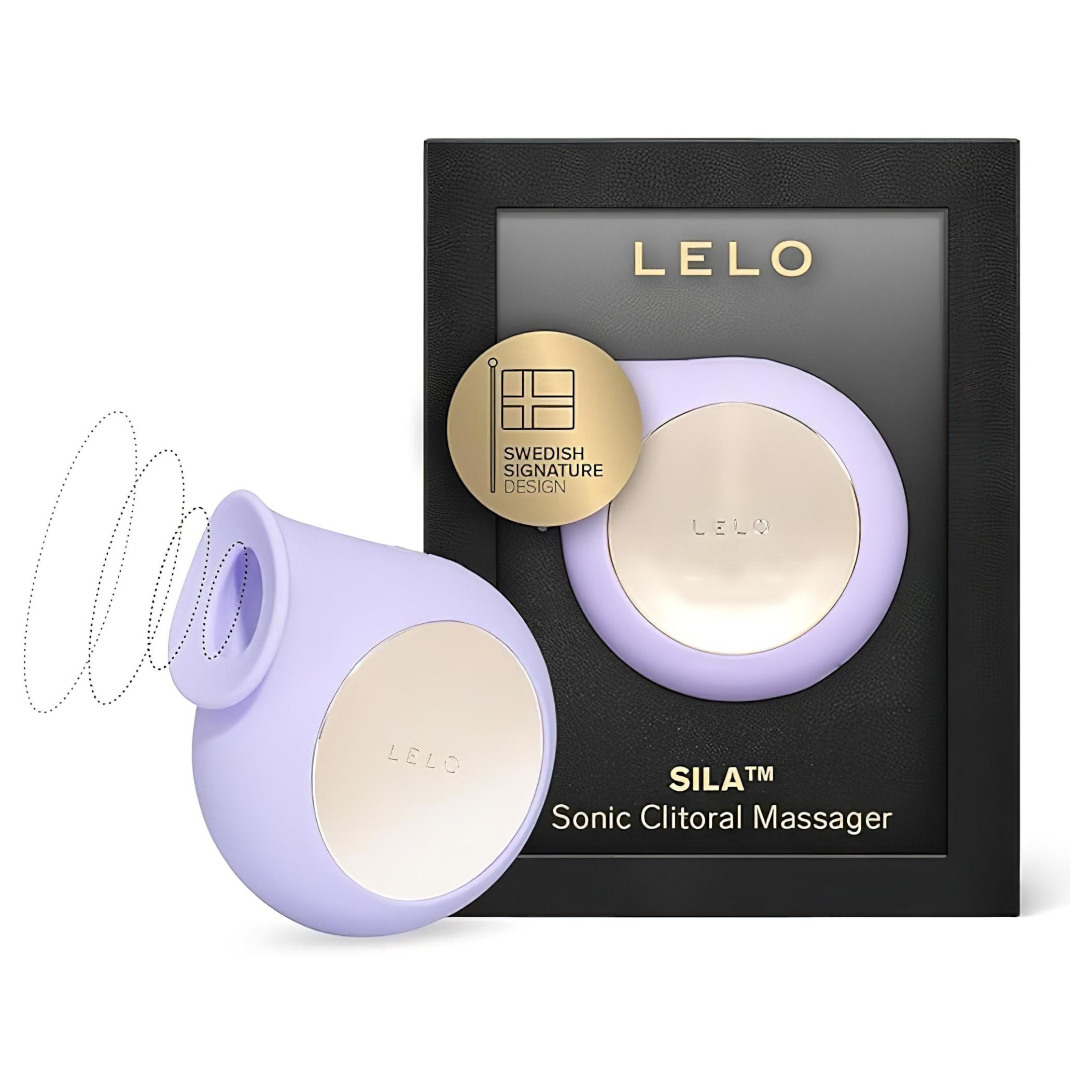 LELO Sila – vízálló, hanghullámos csiklóvibrátor (lila)