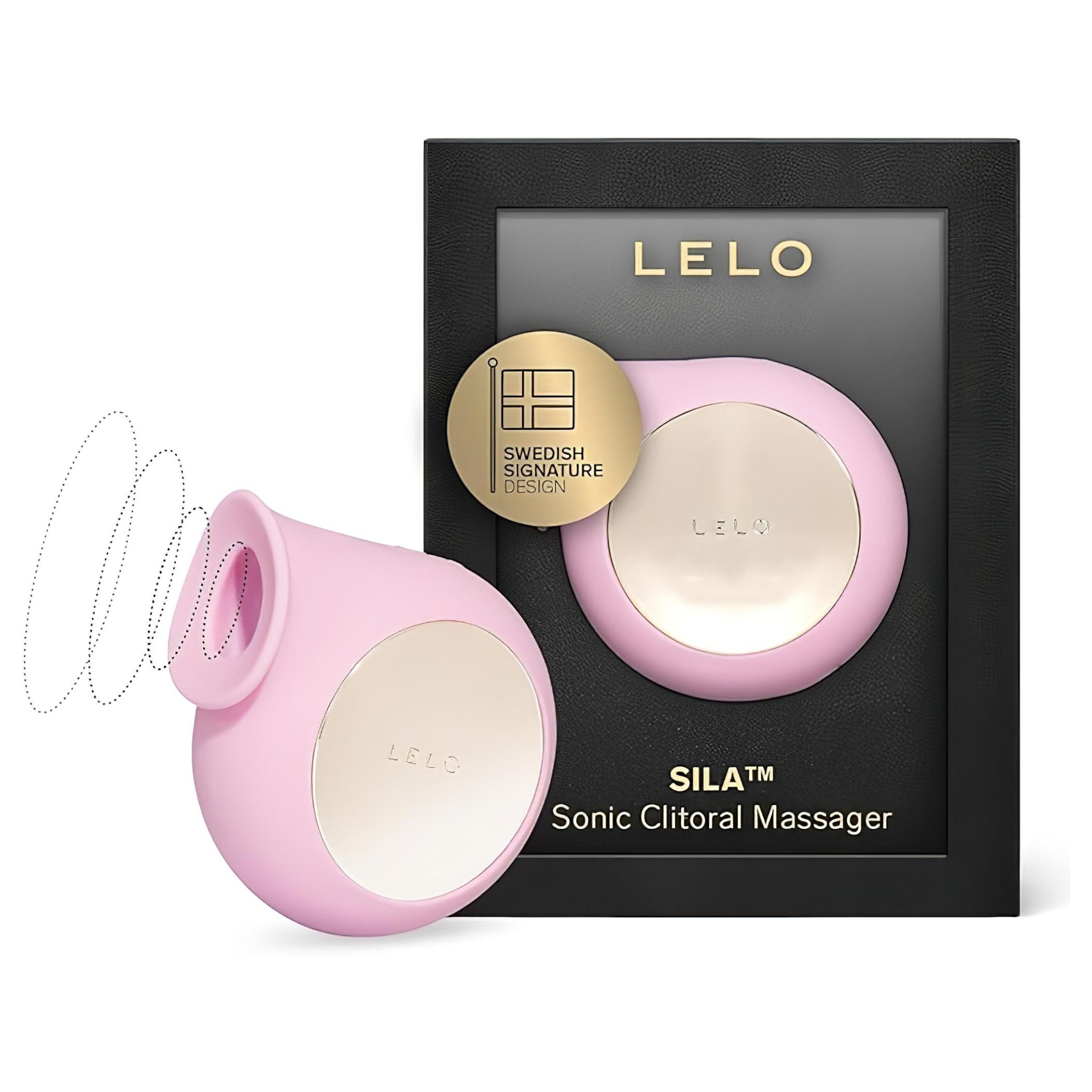 LELO Sila – vízálló, hanghullámos csiklóvibrátor (pink)