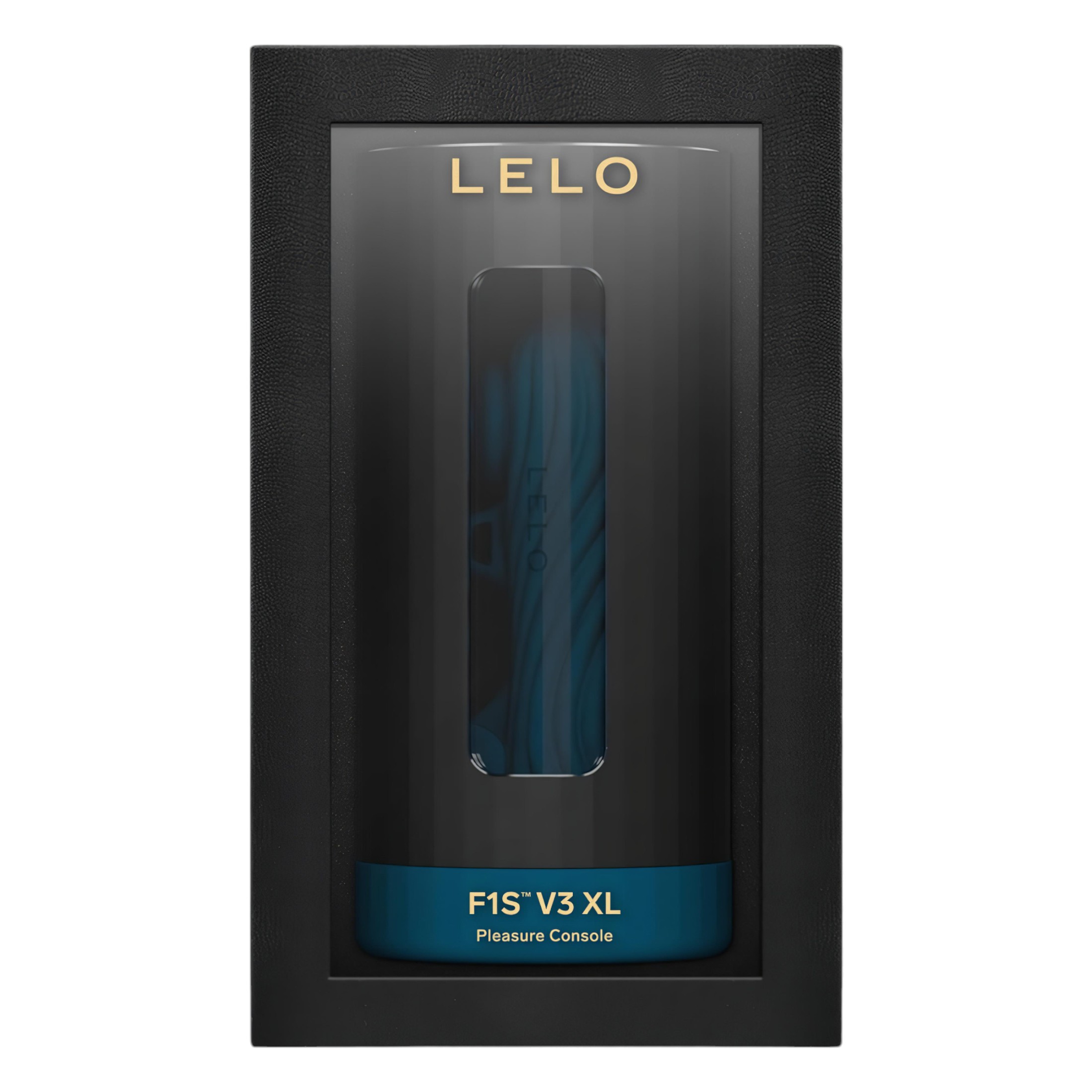 LELO F1s V3 XL – interaktív maszturbátor (fekete-kék)