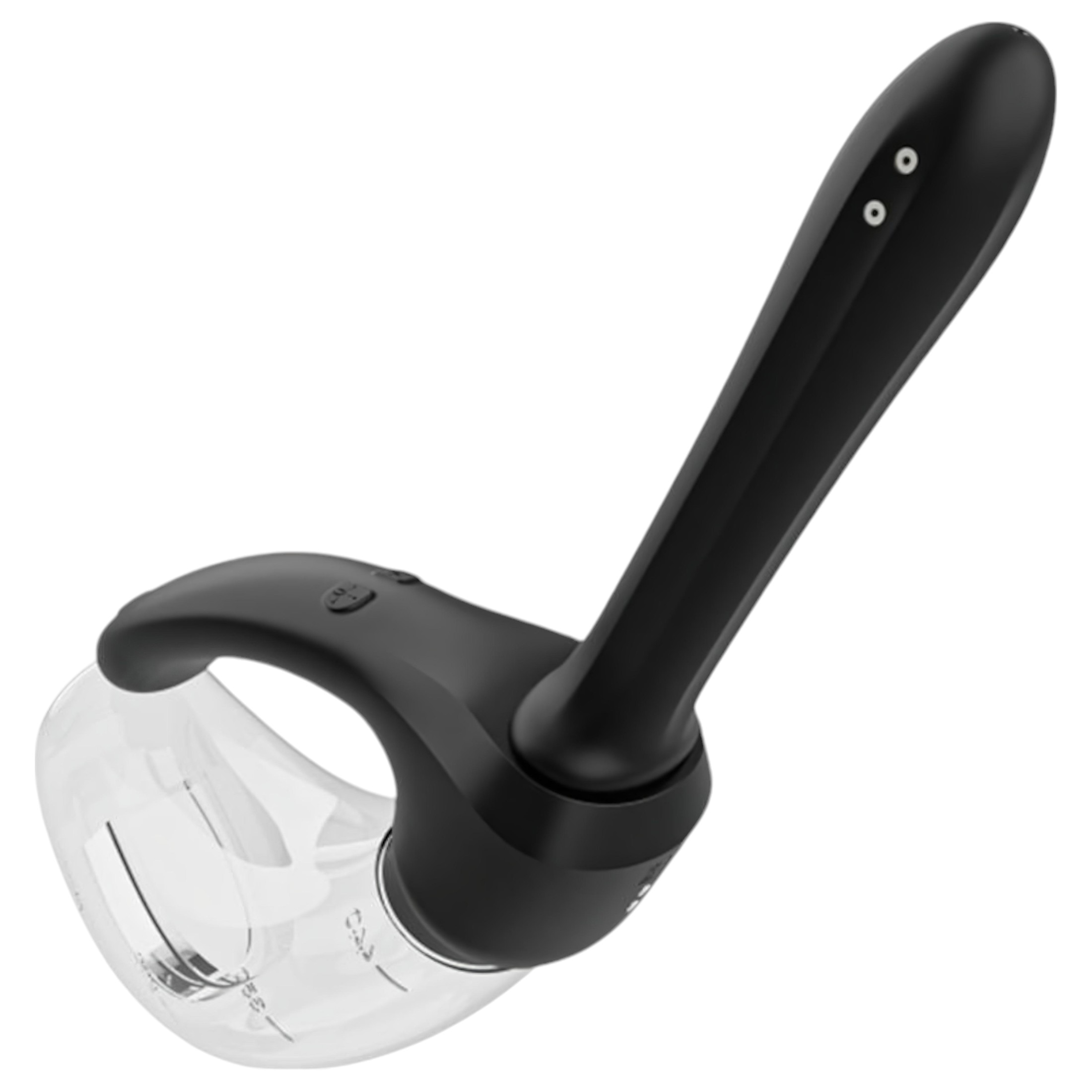 Afterdark – automata, vibrációs anál tisztító (átlátszó)