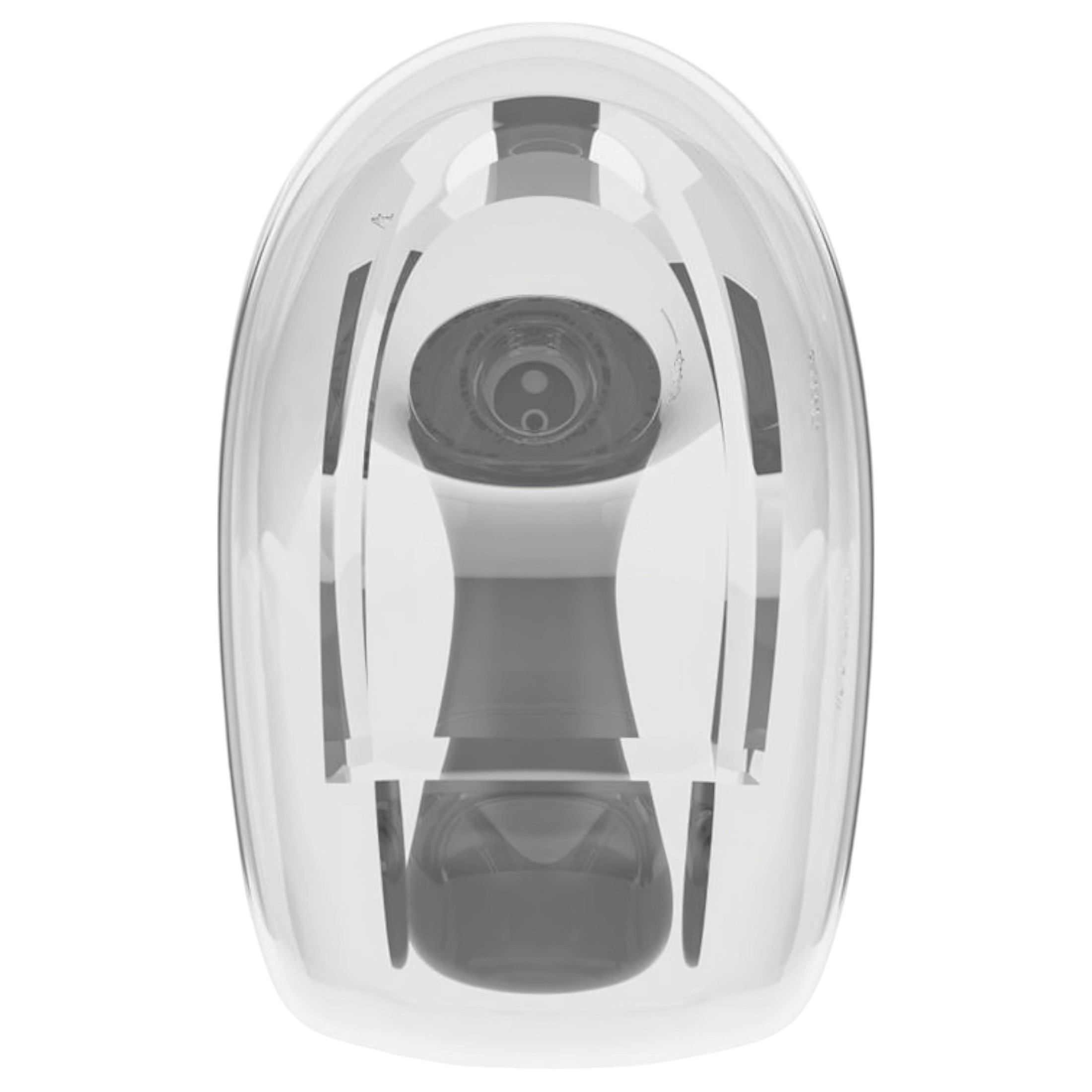 Afterdark – automata, vibrációs anál tisztító (átlátszó)