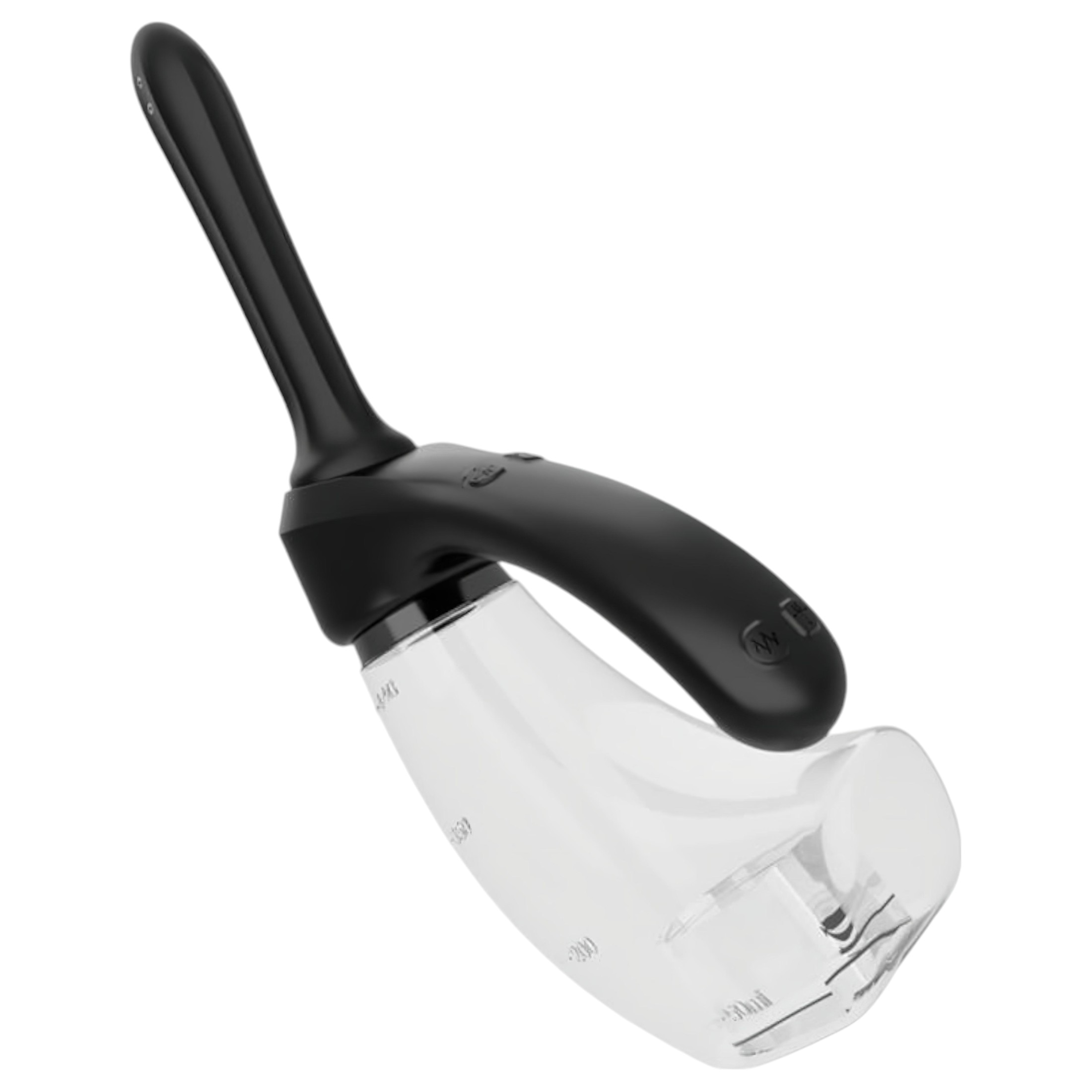 Afterdark – automata, vibrációs anál tisztító (átlátszó)