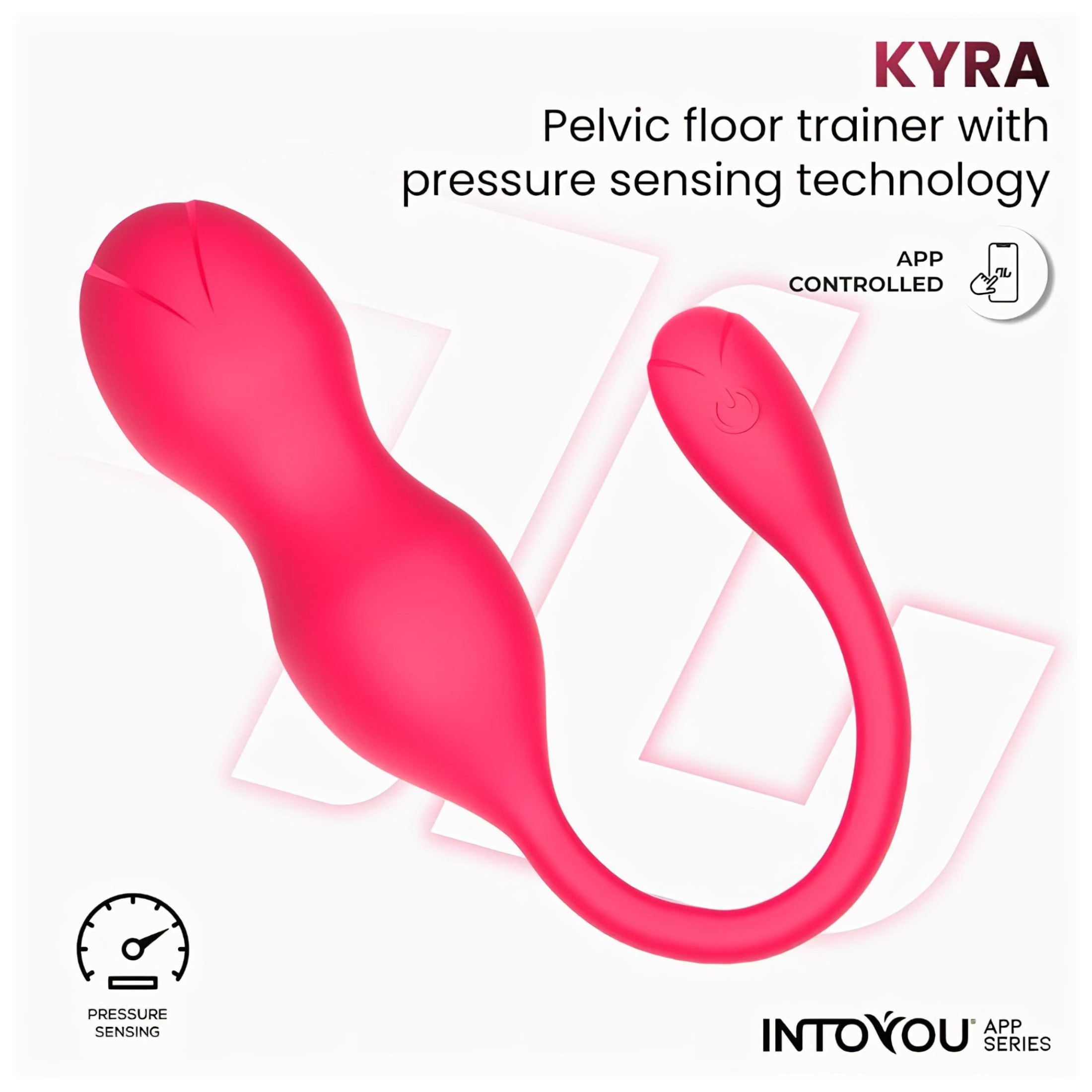 INTOYOU Kyra Pelvic – okos, vibrációs kegel duo (pink)
