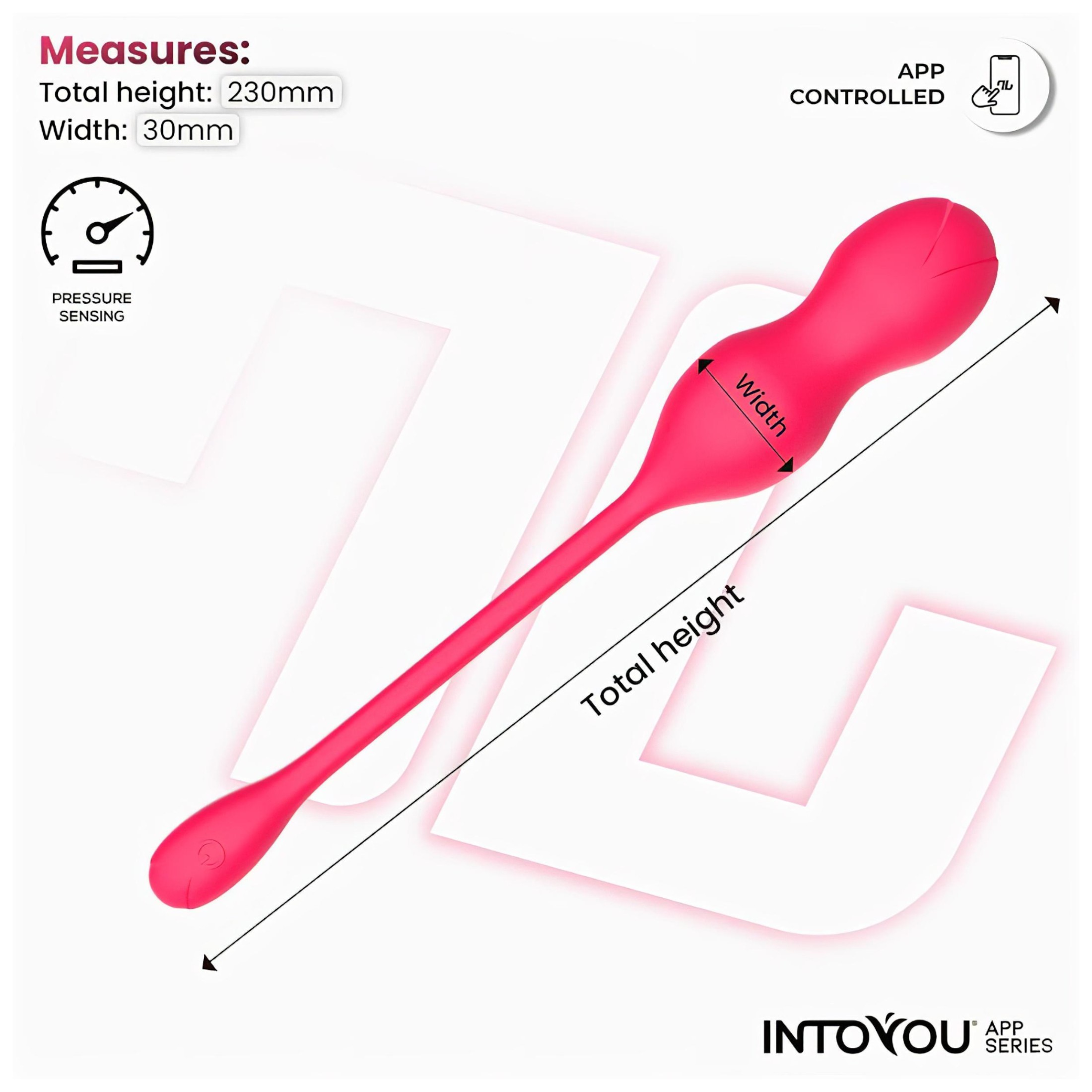 INTOYOU Kyra Pelvic – okos, vibrációs kegel duo (pink)