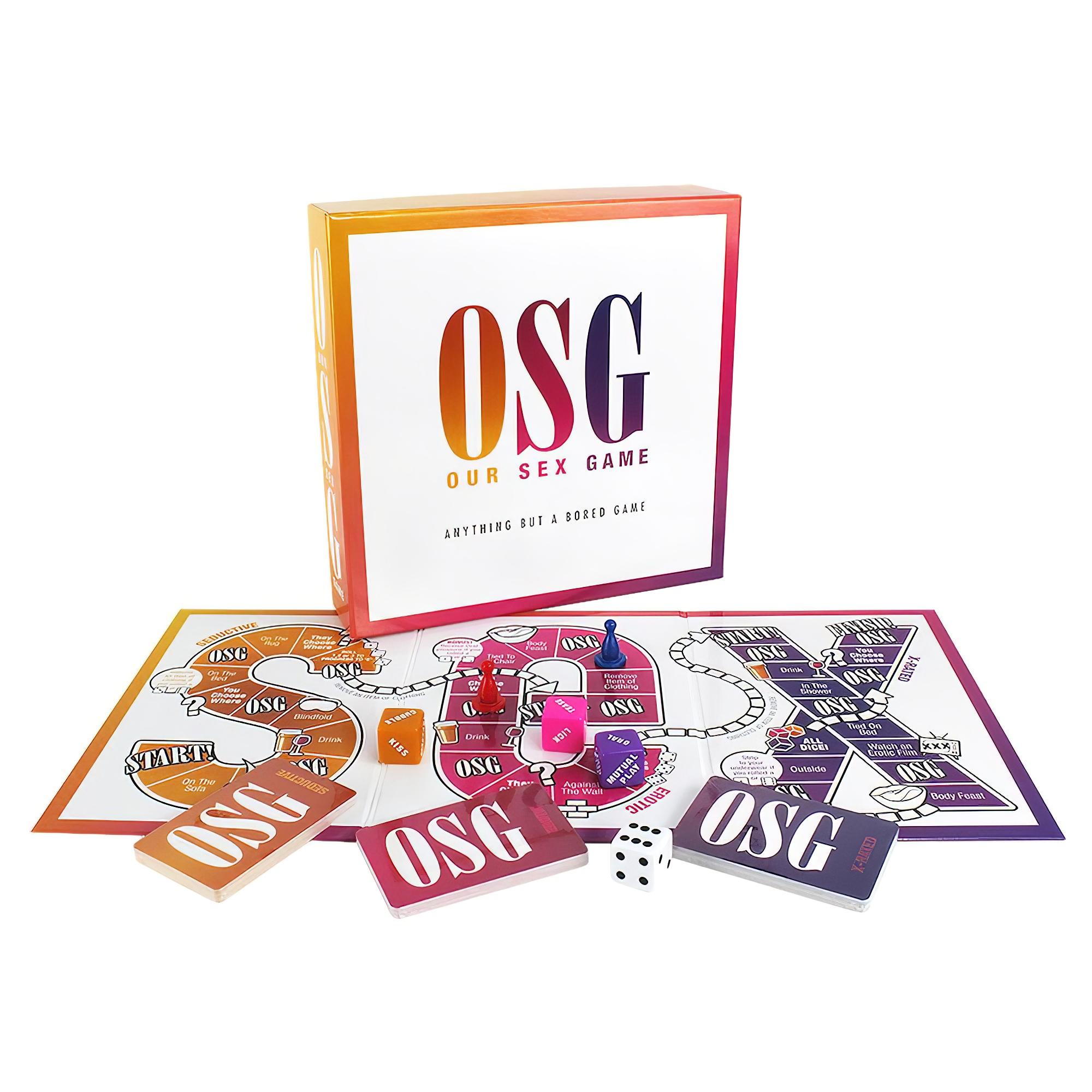 OSG: Our Sex Game – Adsz Vagy kapsz felnőtt szex társasjáték (angol)