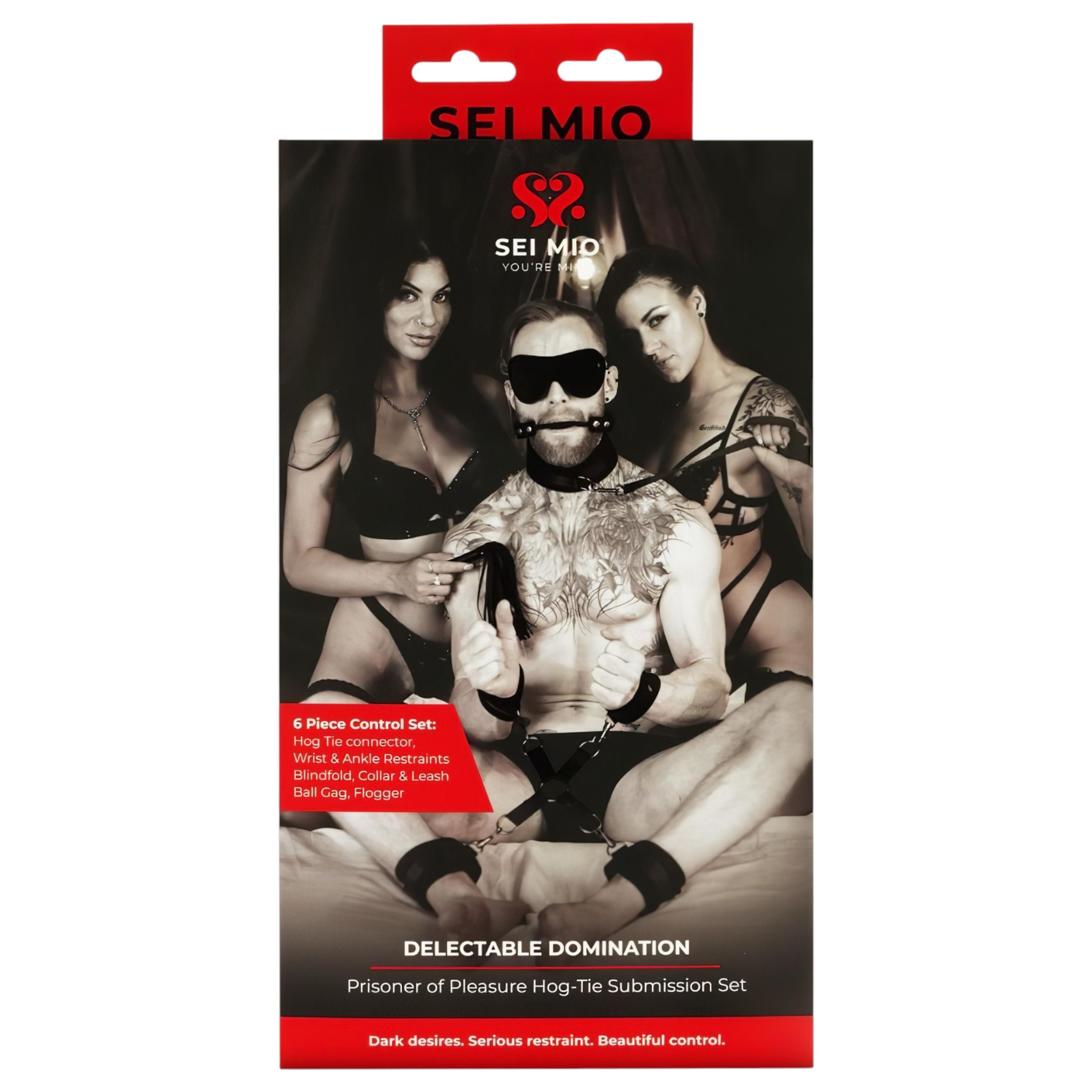 Sei Mio – bondage szett (fekete)