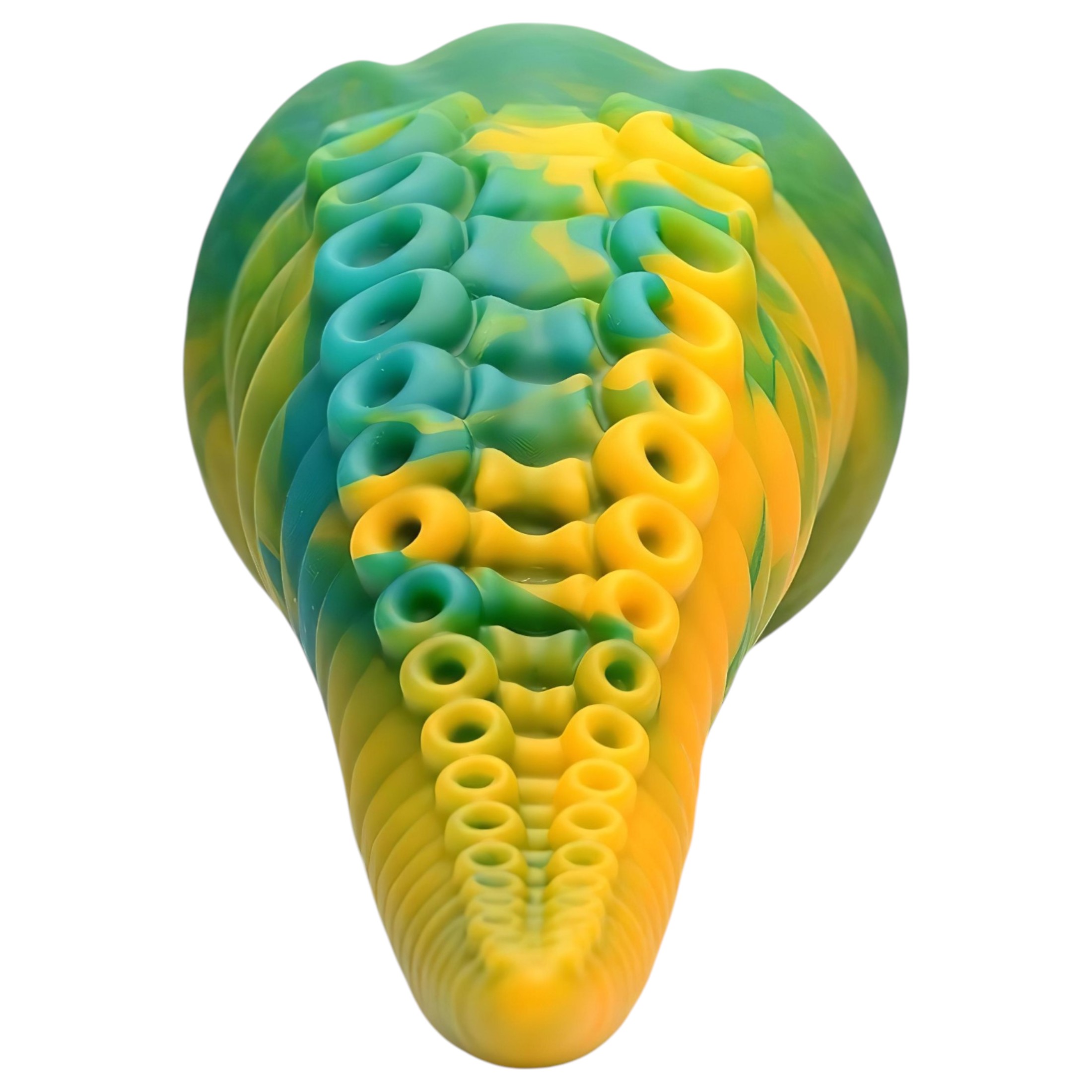 Creature Cocks Monstropus – dildó – 22cm (sárga)