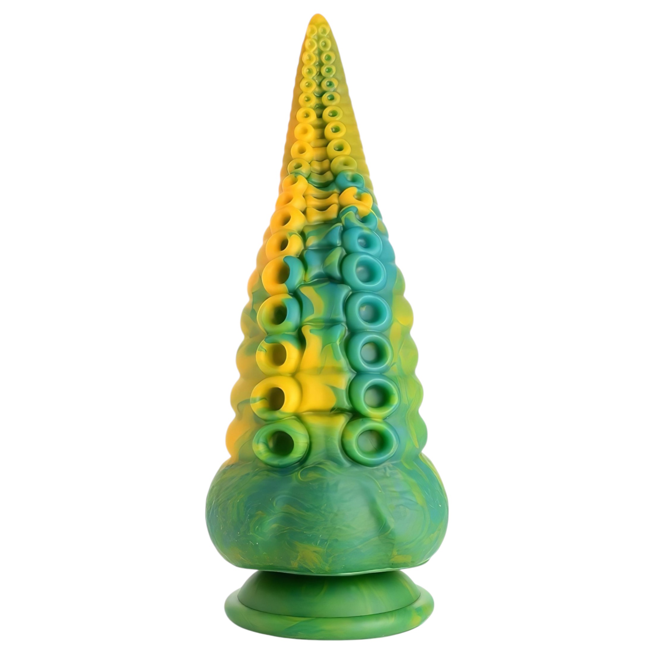 Creature Cocks Monstropus – dildó – 22cm (sárga)
