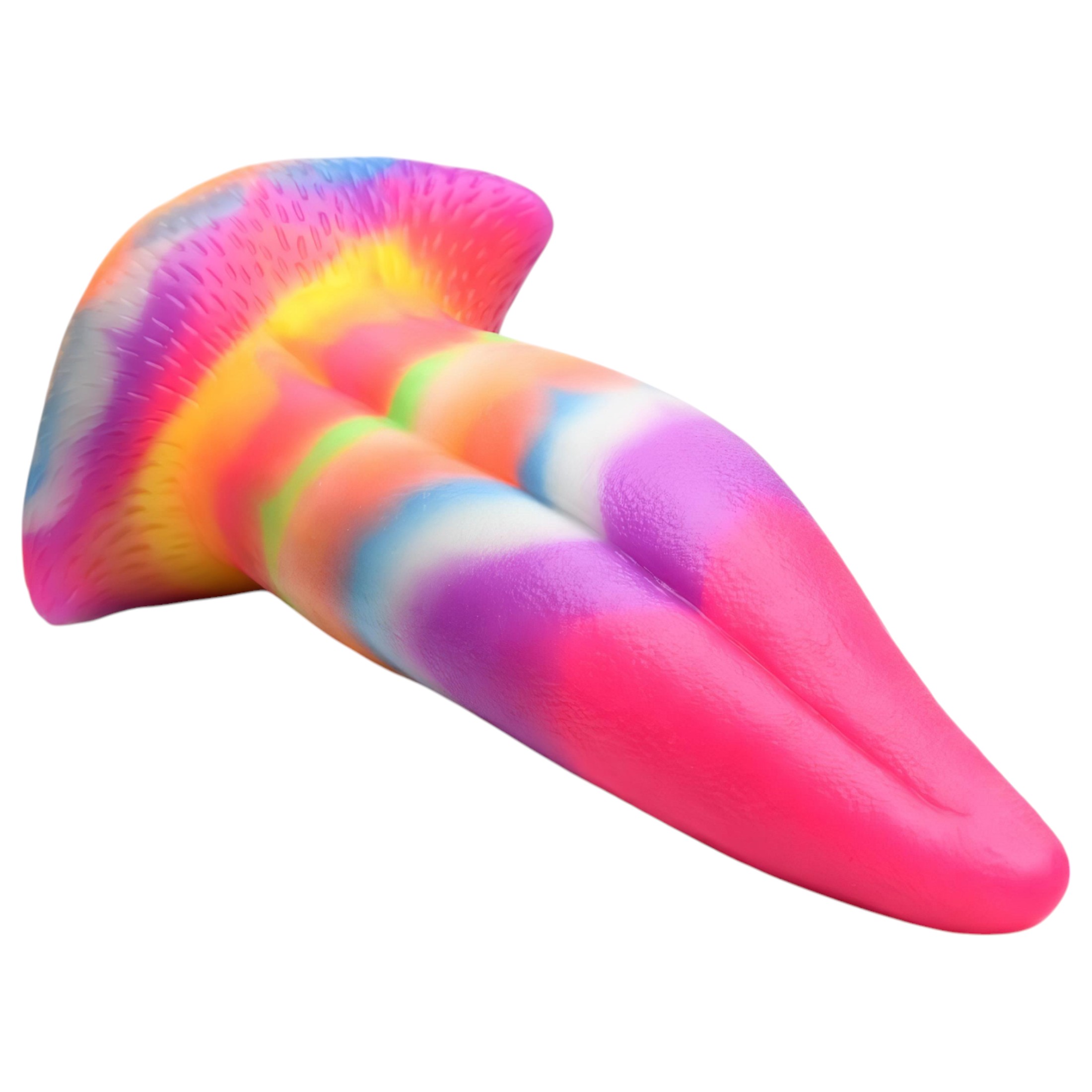Creature Cocks Tongue – világító szilikon dildó – 21cm