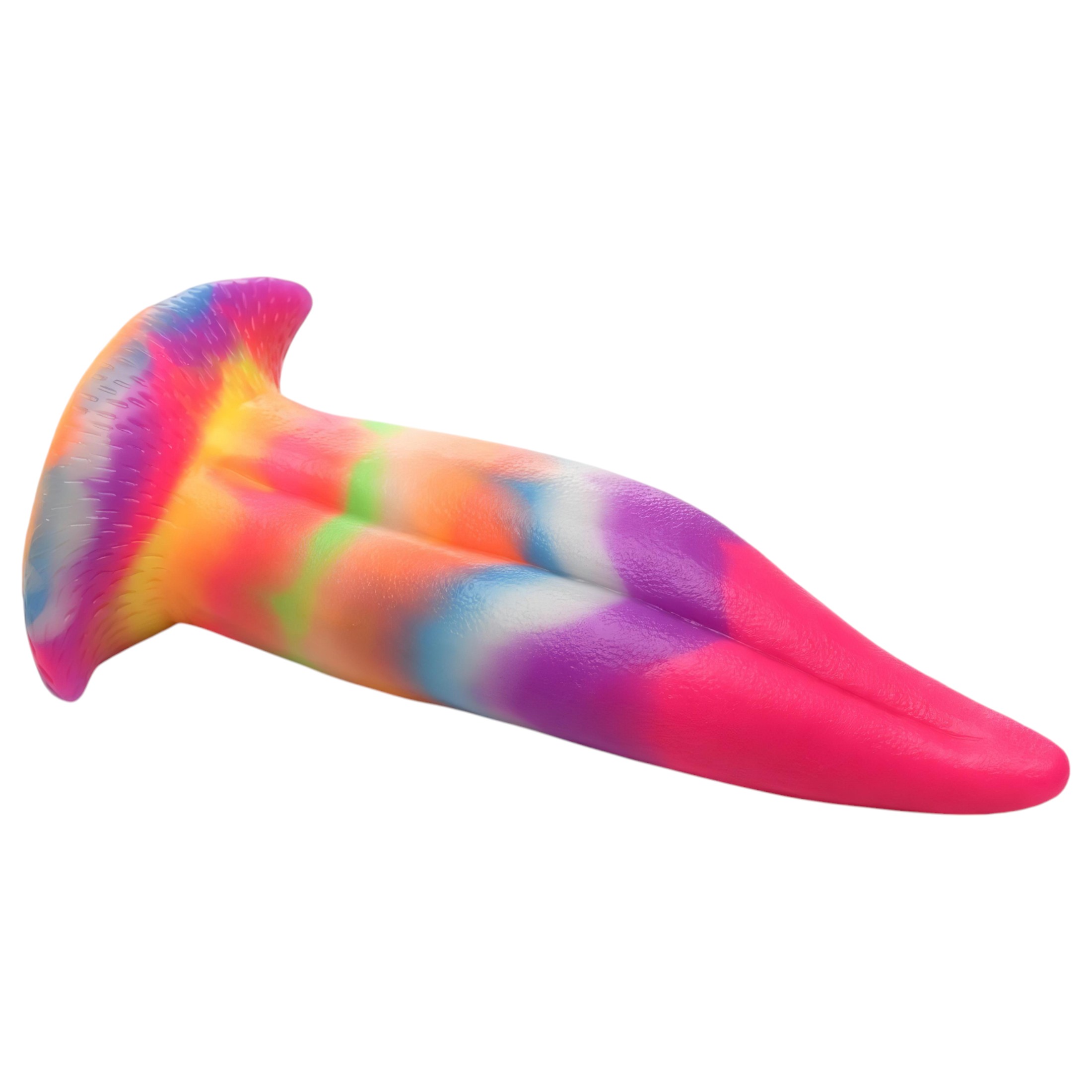 Creature Cocks Tongue – világító szilikon dildó – 21cm