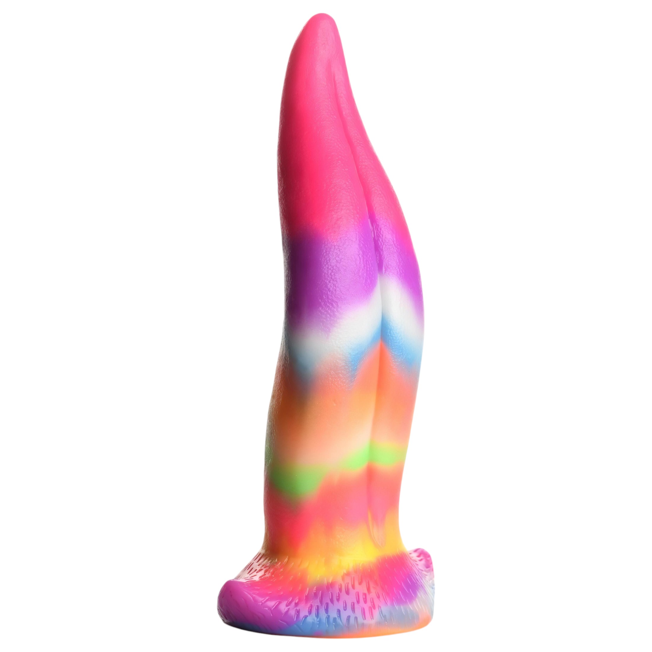 Creature Cocks Tongue – világító szilikon dildó – 21cm
